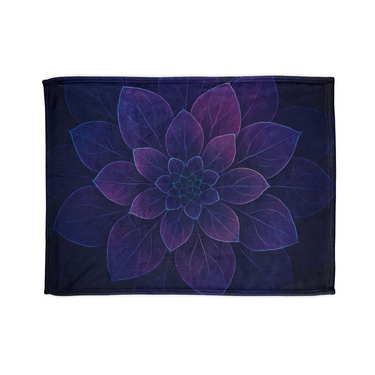 Nebula Petal Lattice personalized cozy blankets