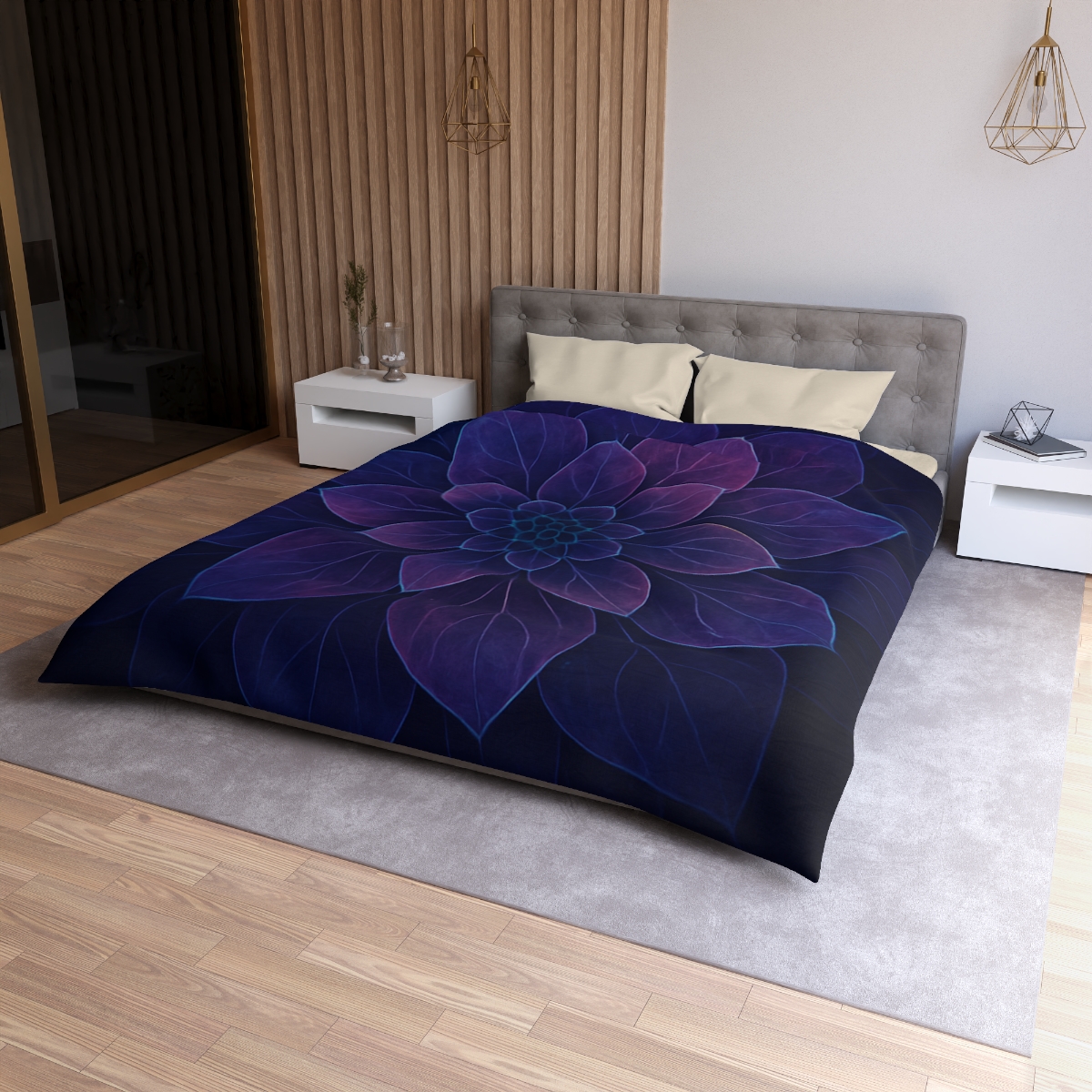 Nebula Petal Lattice personalized bedding duvets