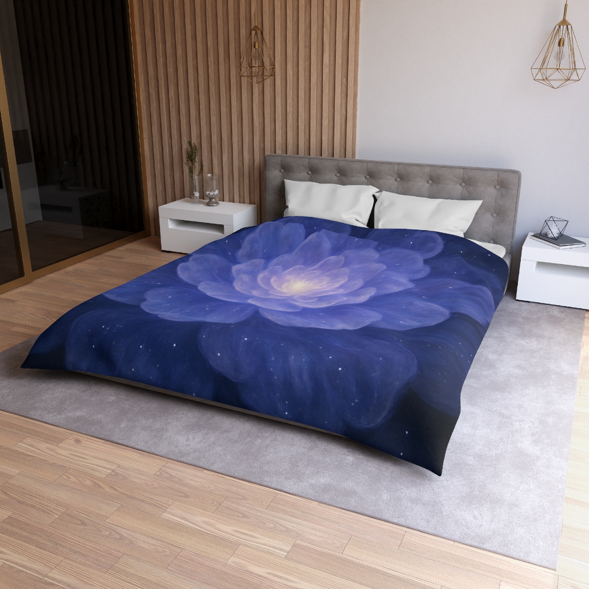 Nebula Petal Radiance unique patterned duvets
