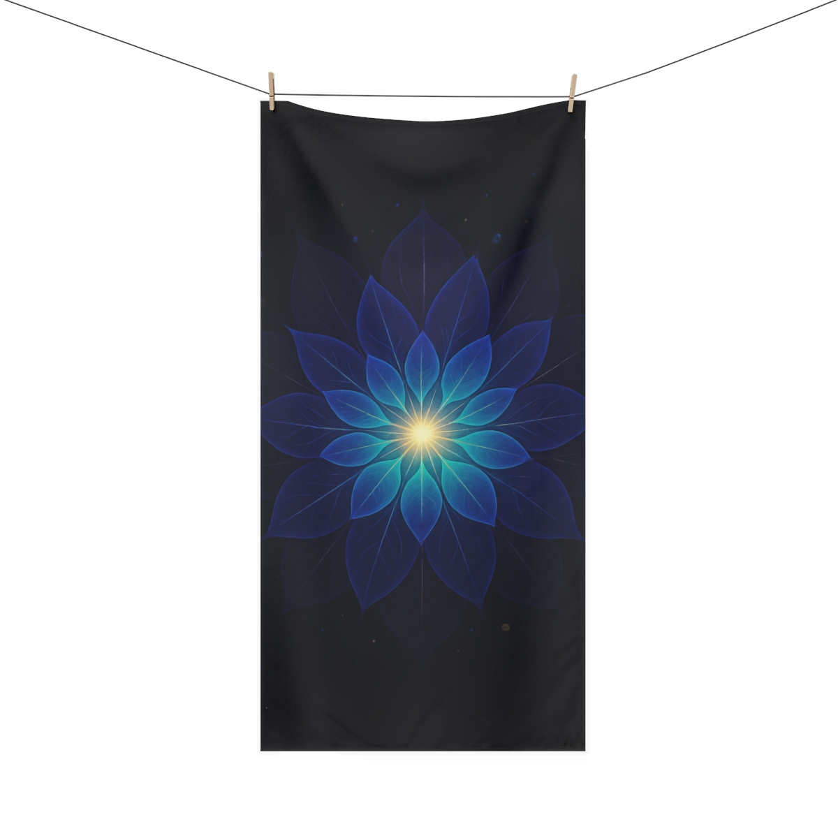 Nebula Petal Radiance soft cotton towels