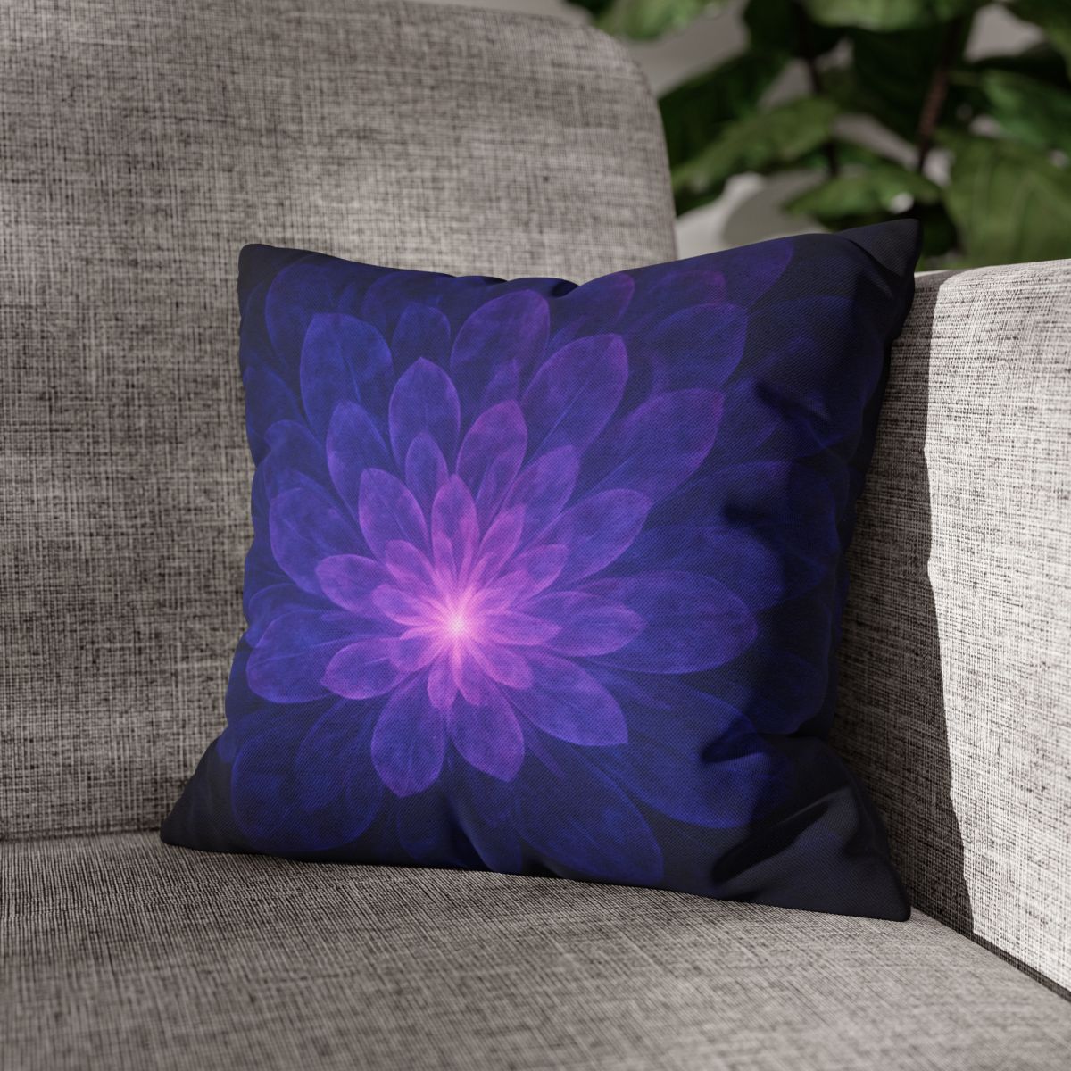 Nebula Petal Radiance stylish decorative pillowcases