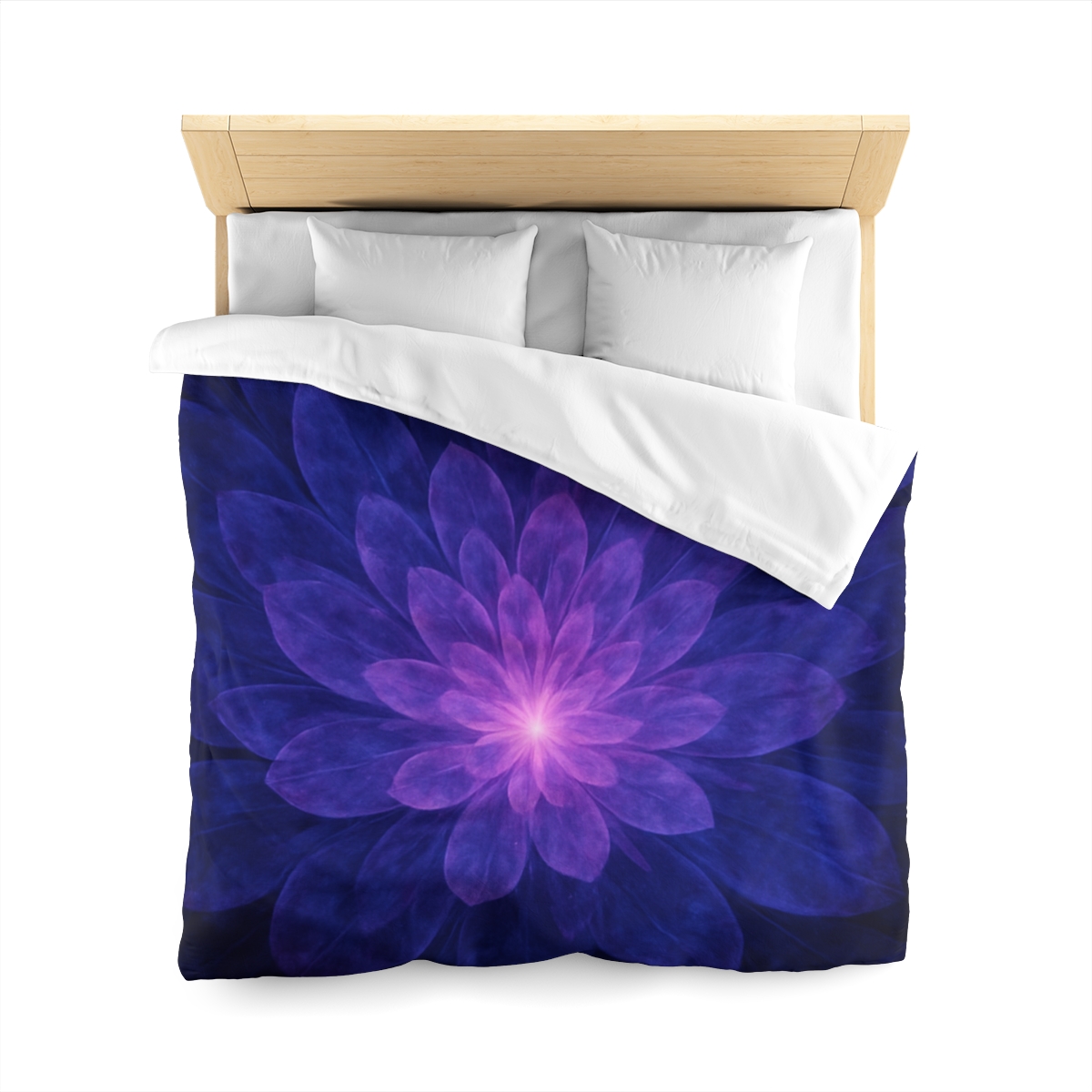 Nebula Petal Radiance designer printed duvets