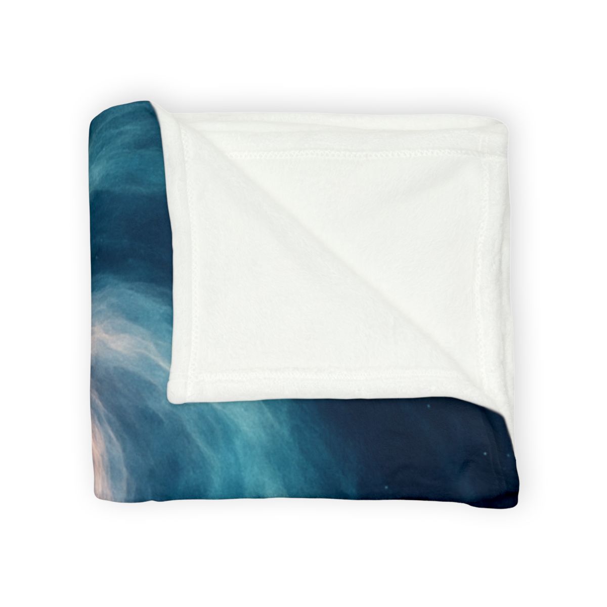 Nebula Silk Spiral soft fleece blankets