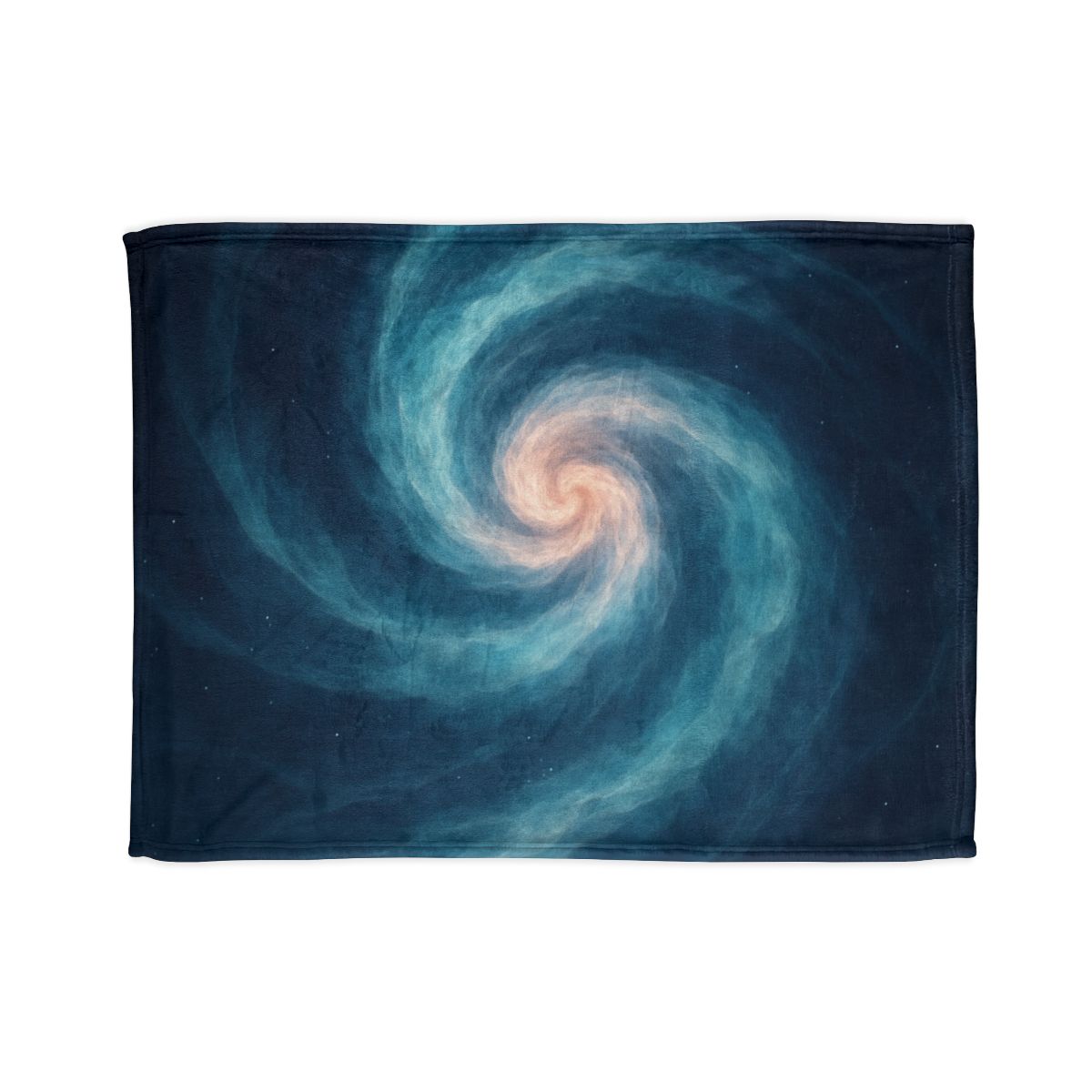 Nebula Silk Spiral soft fleece blankets