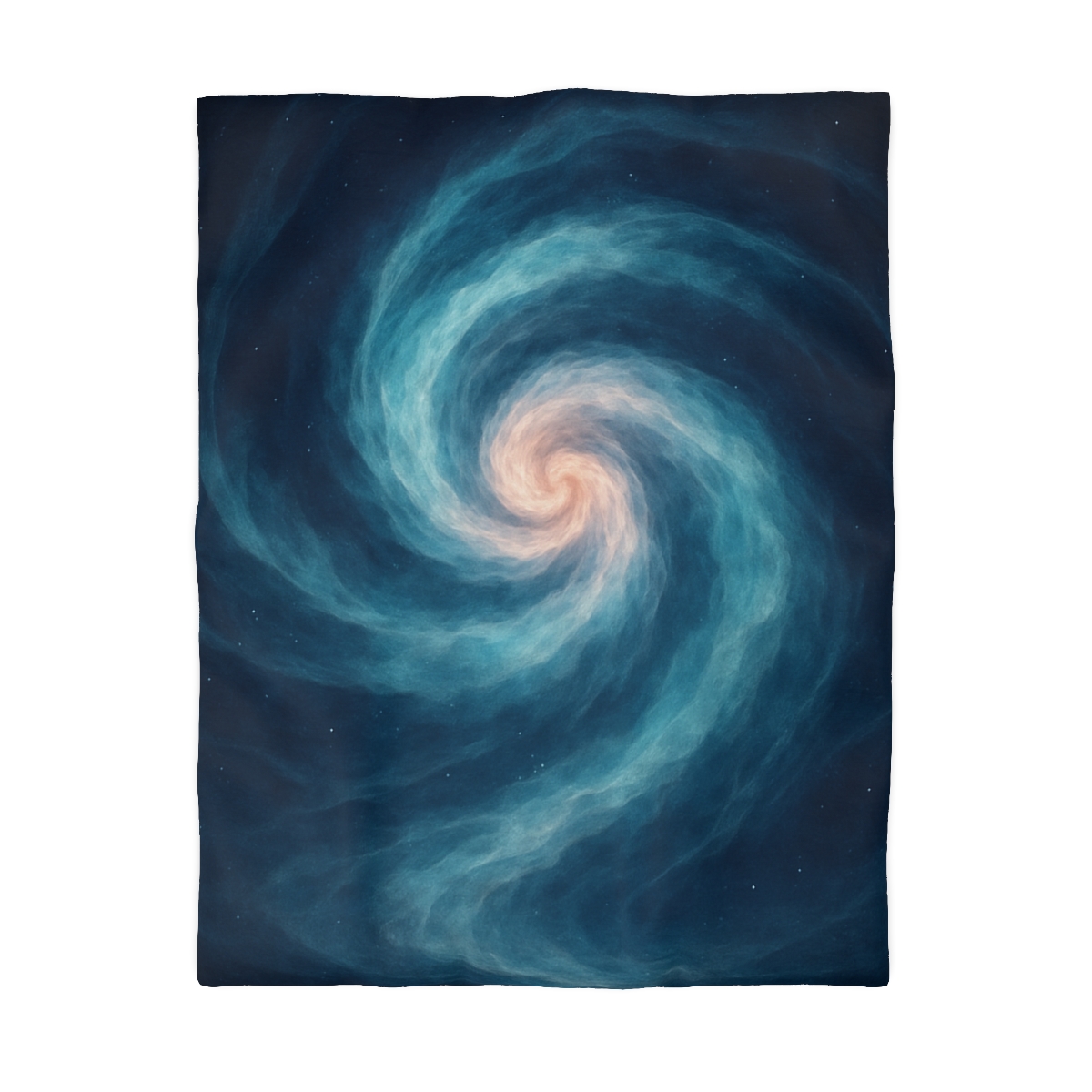 Nebula Silk Spiral personalized bedding duvets