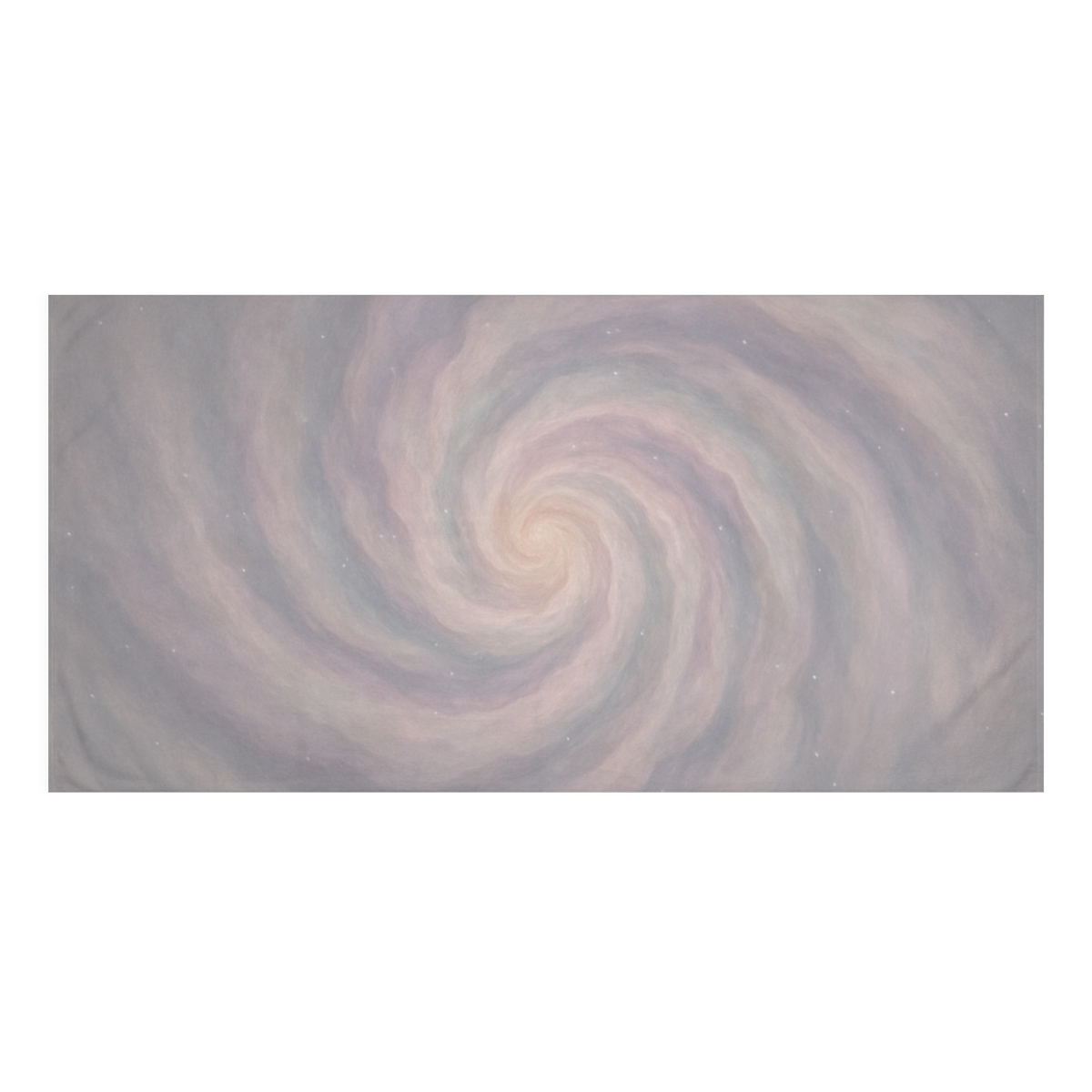 Nebula Silk Spiral custom towels