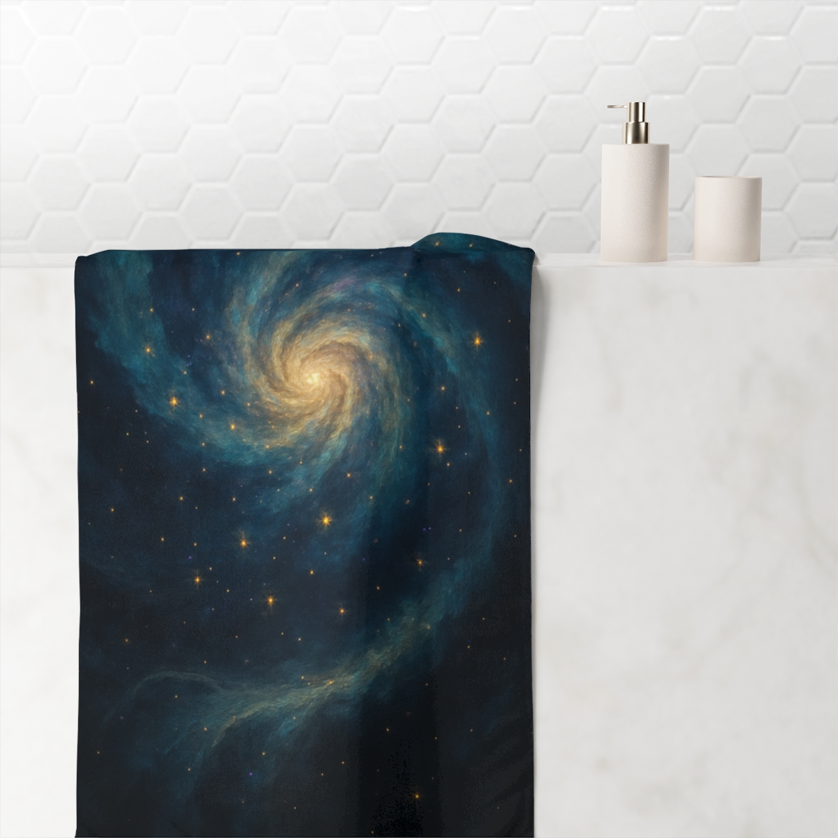 Nebula Spiral Dream trendy hand towels