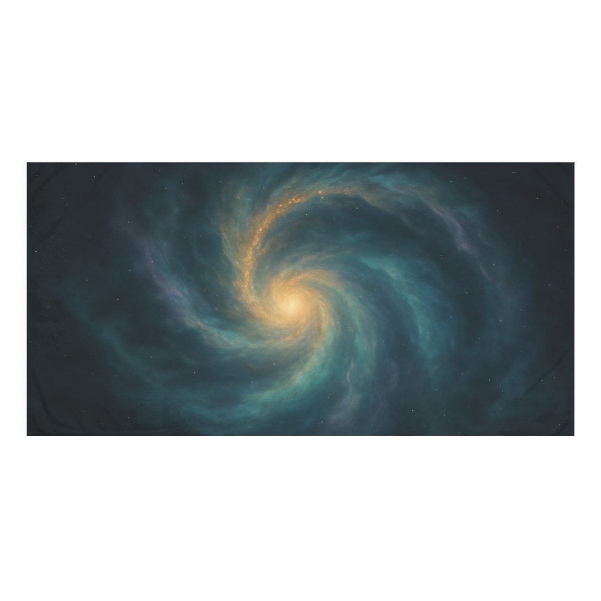 Nebula Spiral Garden comfortable face towels