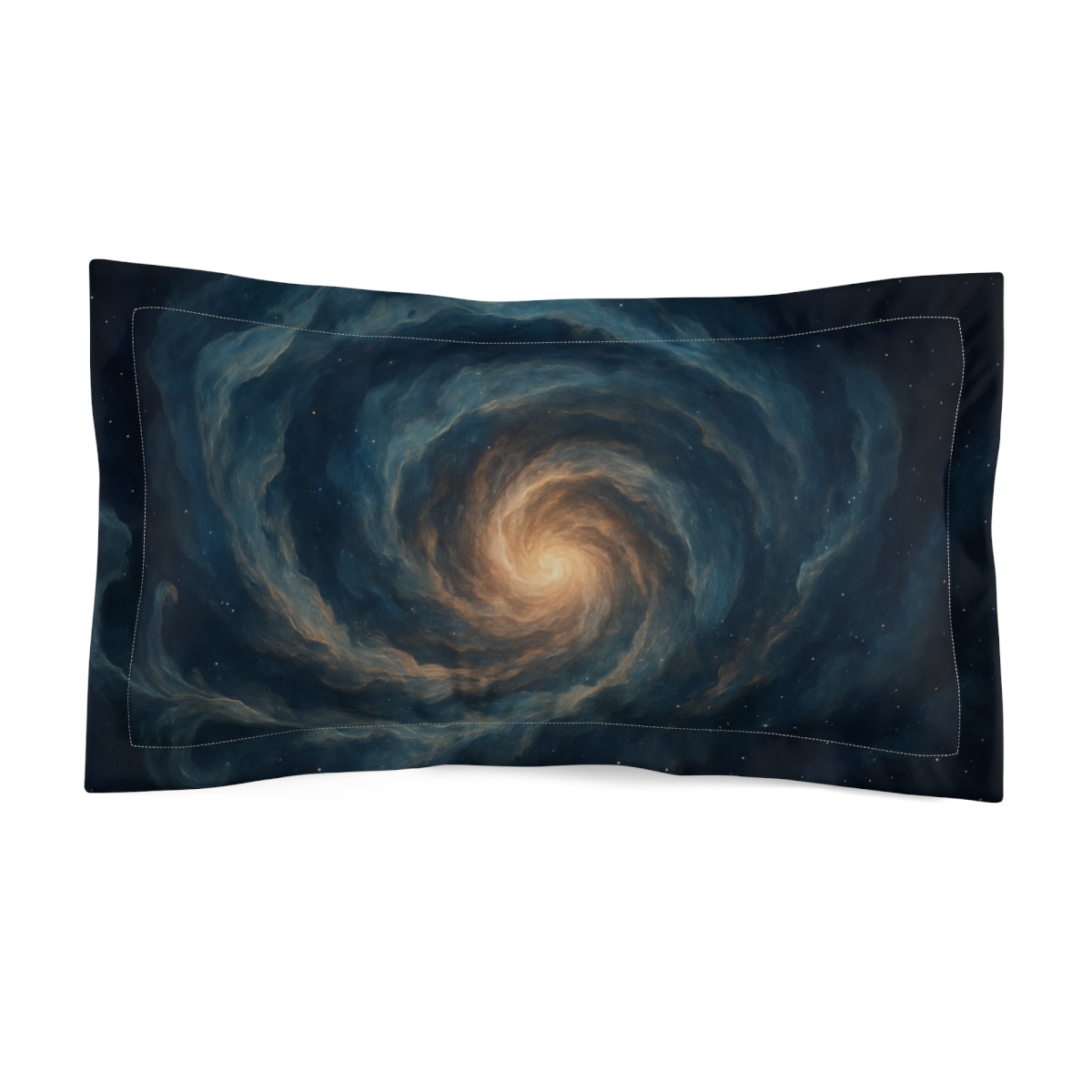Nebula Spiral Garden unique shape pillows