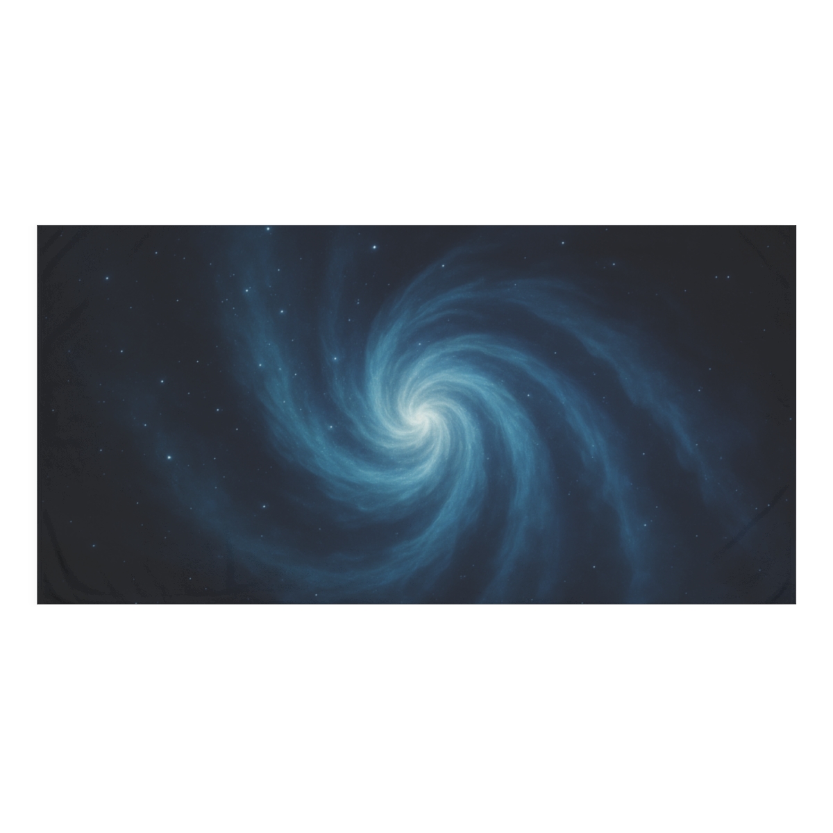 Nebula Spiral Garden custom towels