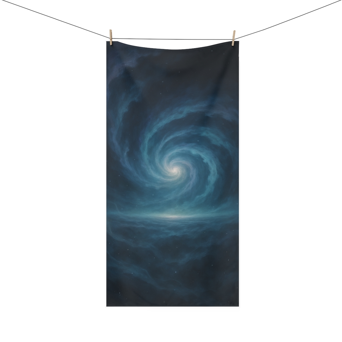 Nebula Spiral Haven personalized bath towels