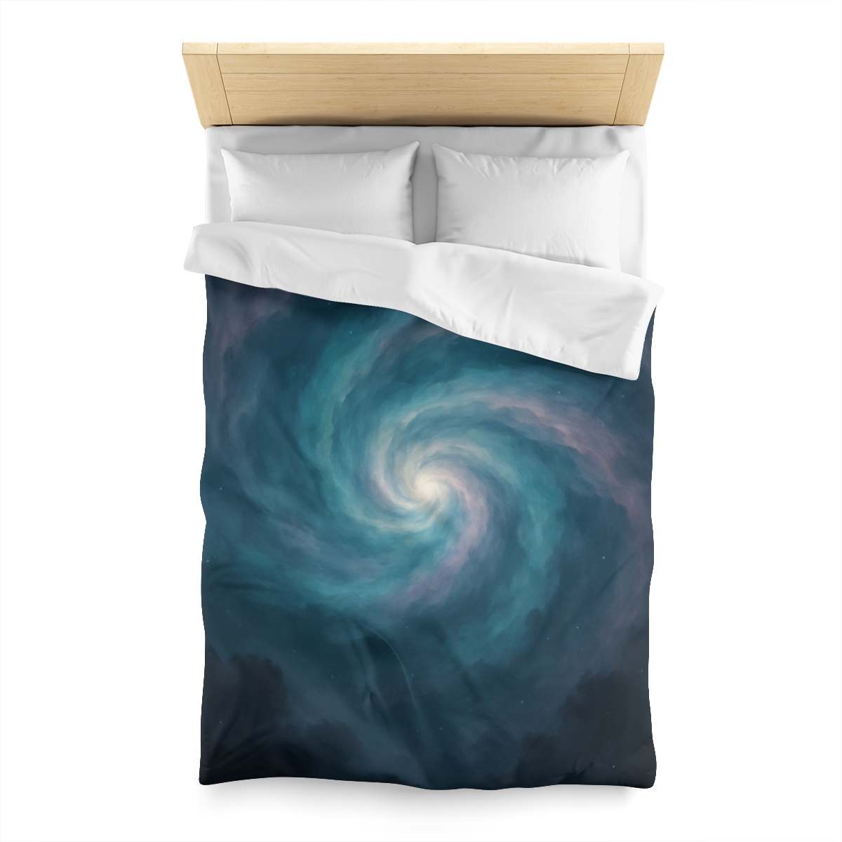 Nebula Spiral Haze unique patterned duvets