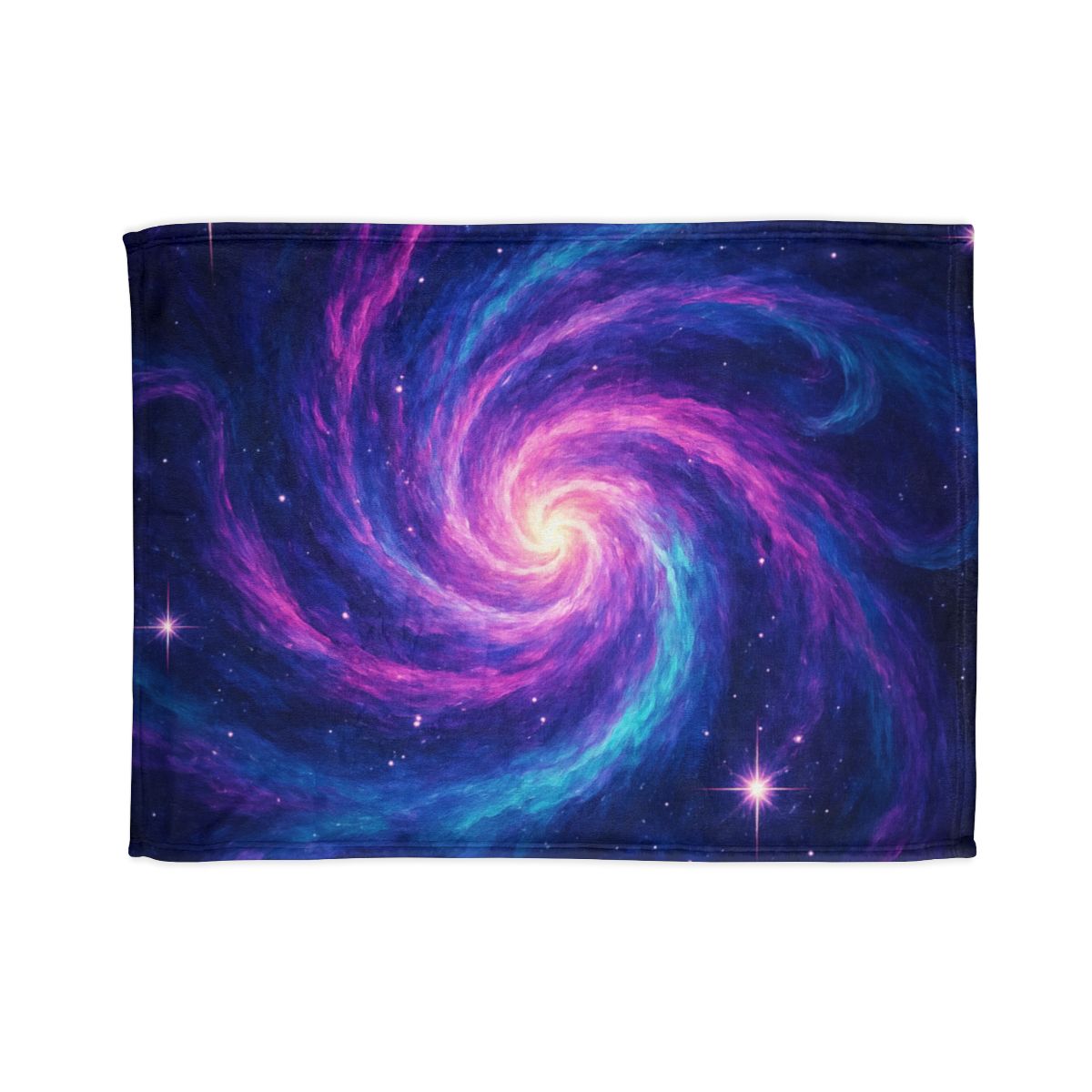 Nebula Spiral Haze decorative home blankets