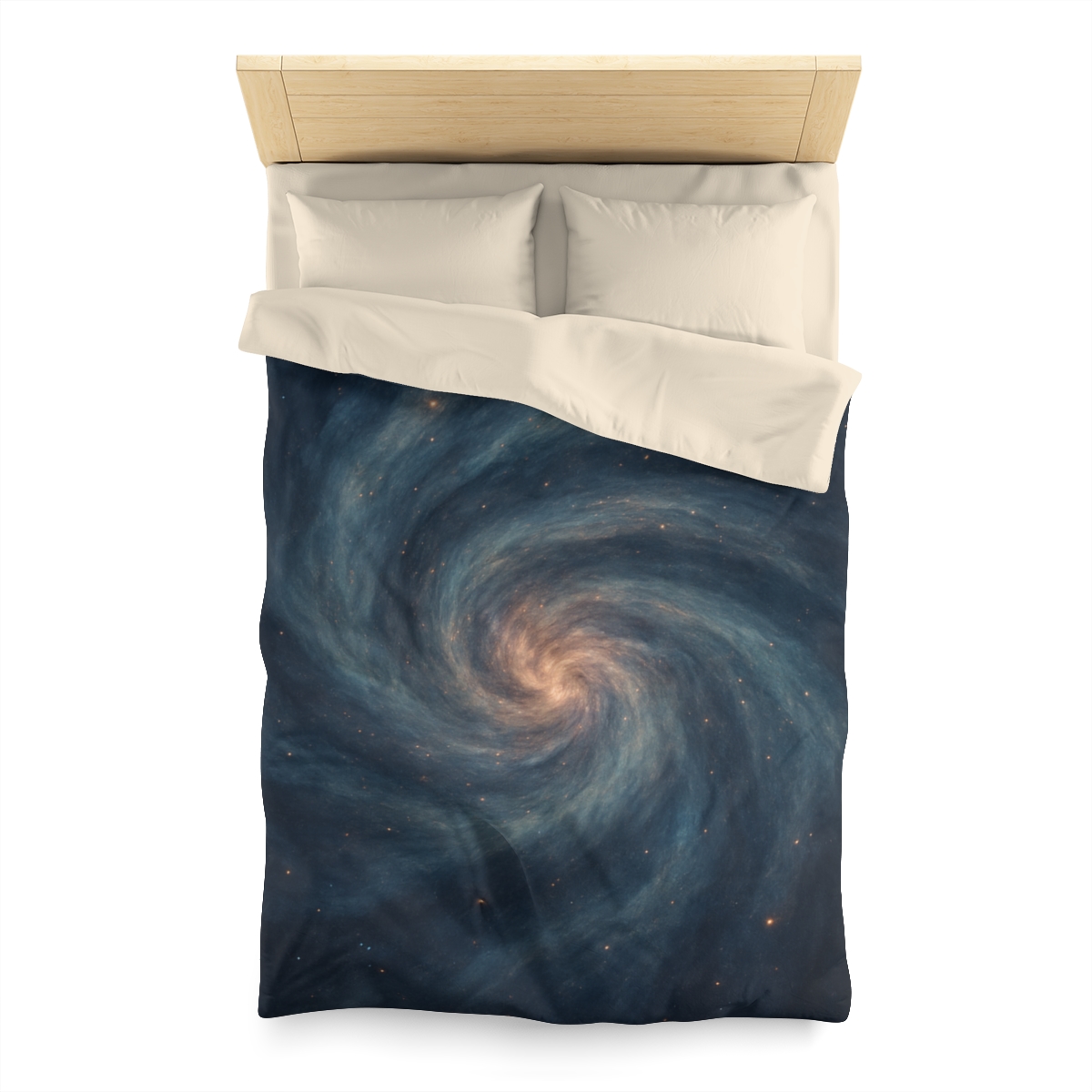 Nebula Spiral Haze personalized bedding duvets