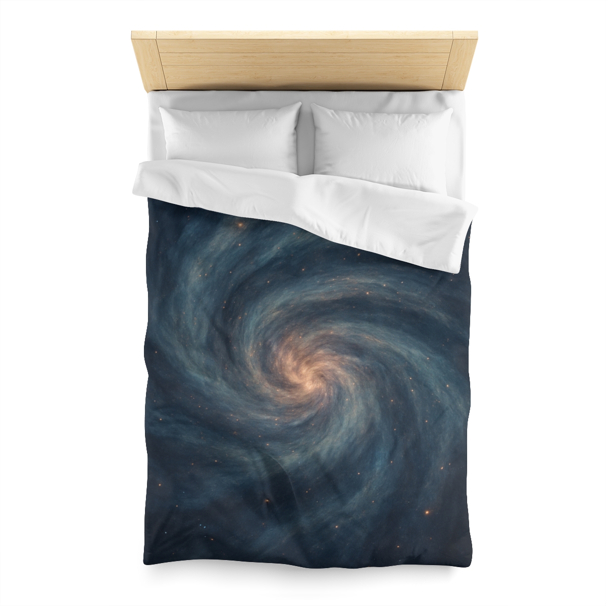 Nebula Spiral Haze personalized bedding duvets