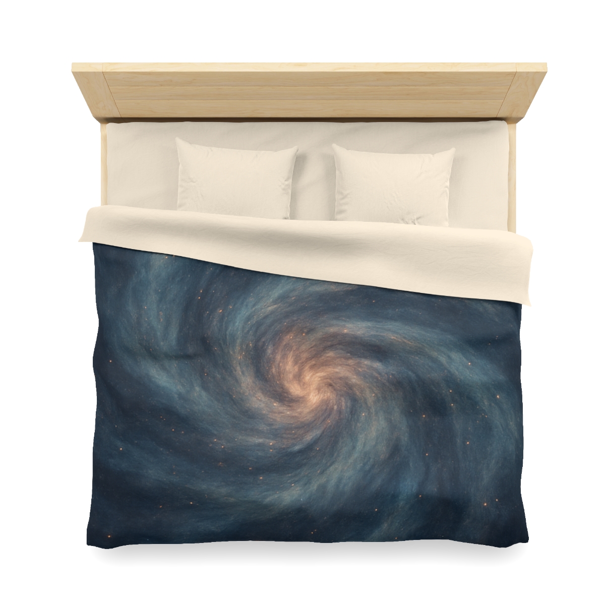 Nebula Spiral Haze personalized bedding duvets