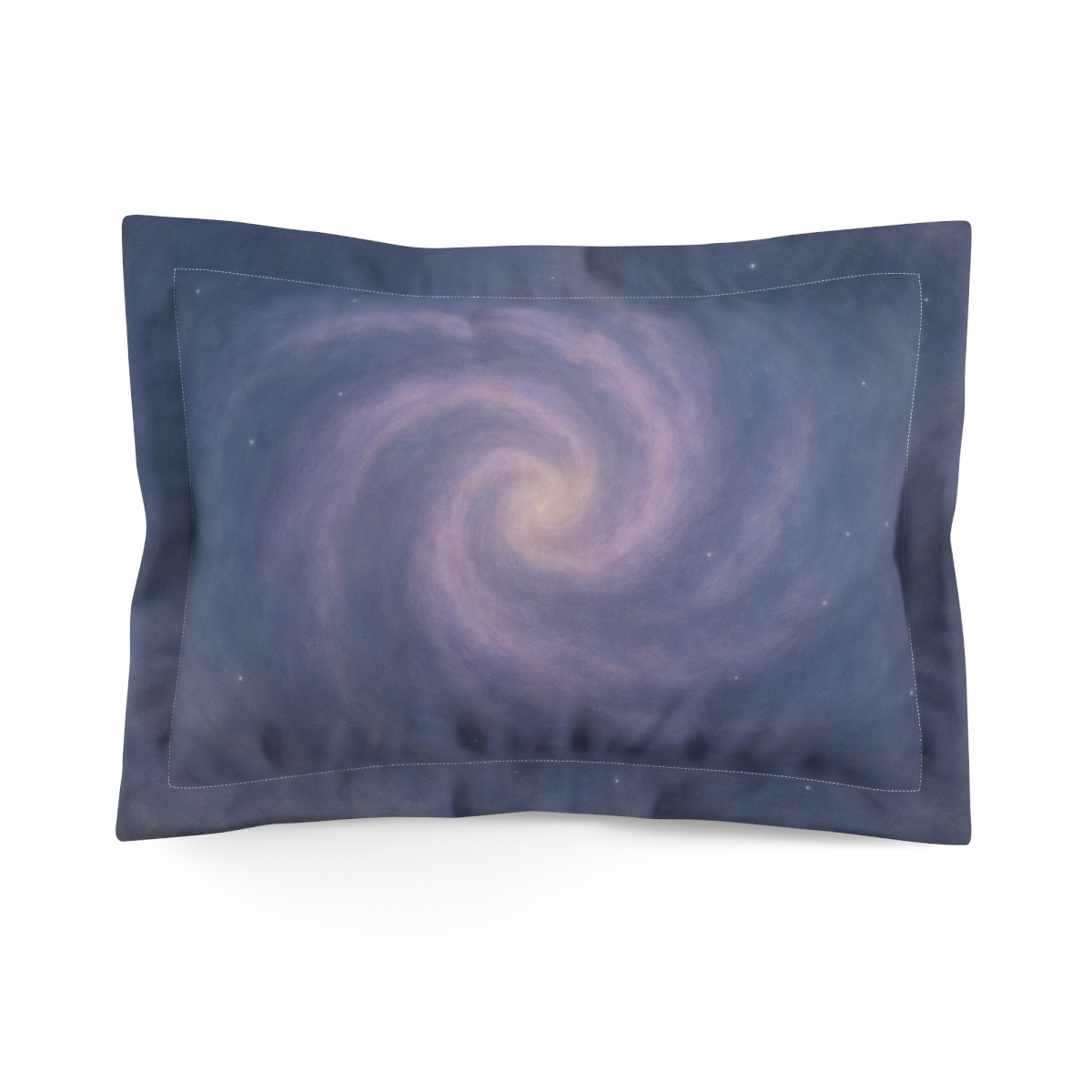 Nebula Spiral Haze Composition designer printed pillows