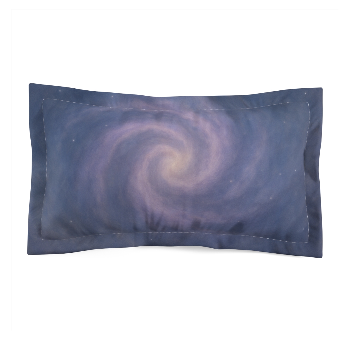 Nebula Spiral Haze Composition designer printed pillows