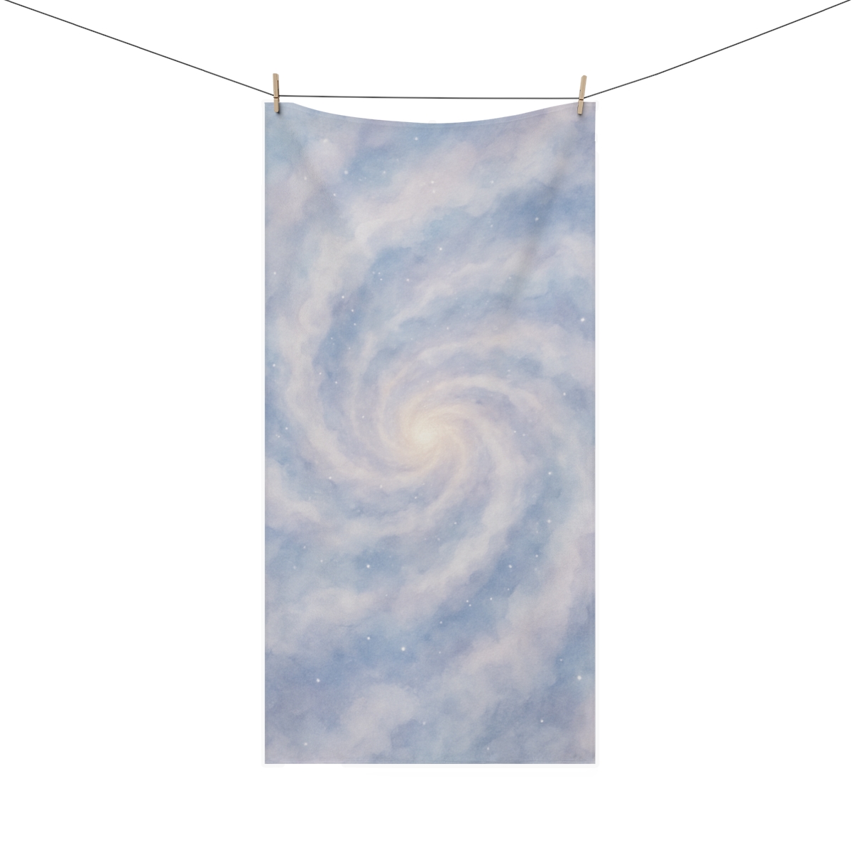 Nebula Spiral Haze Pattern decorative home towels