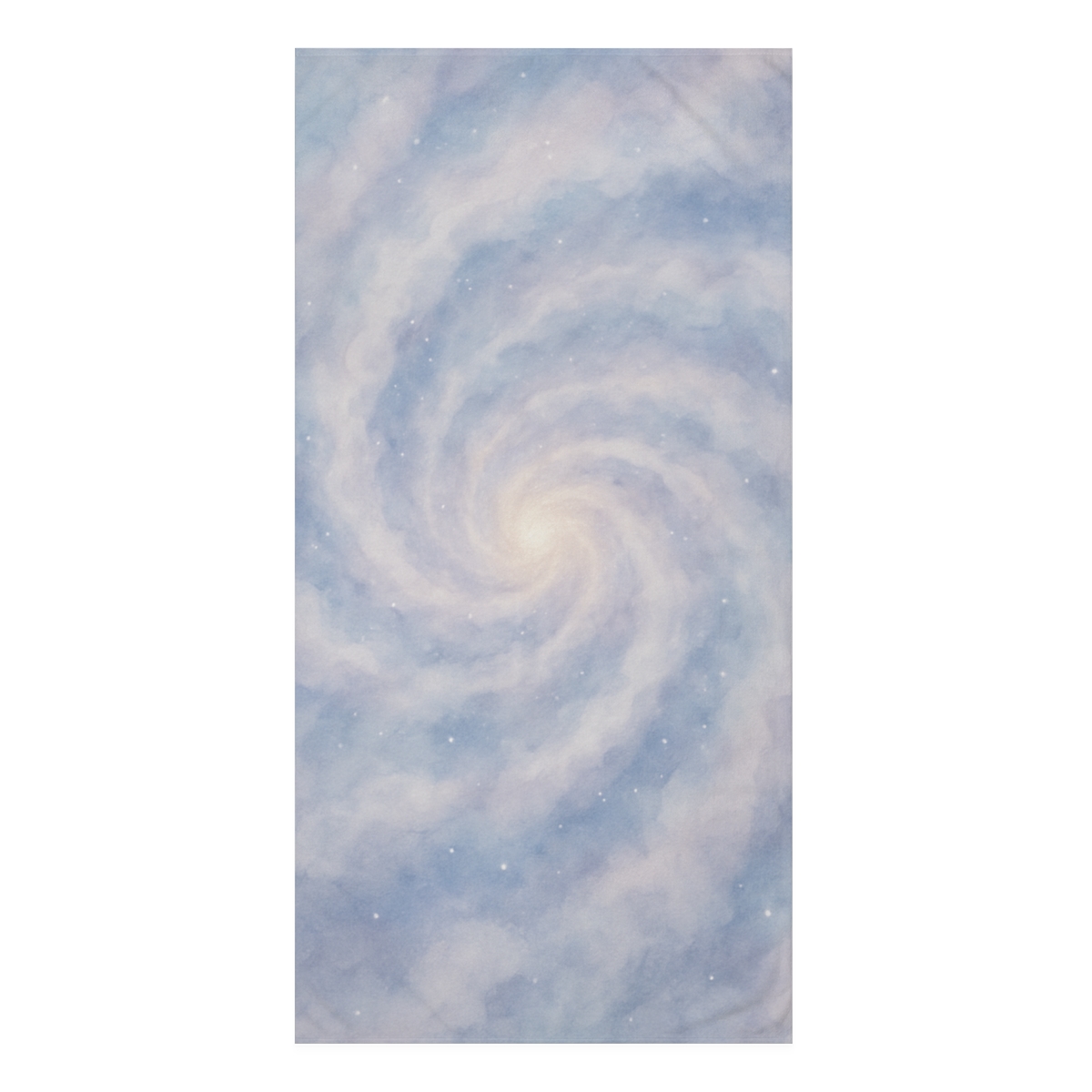Nebula Spiral Haze Pattern decorative home towels