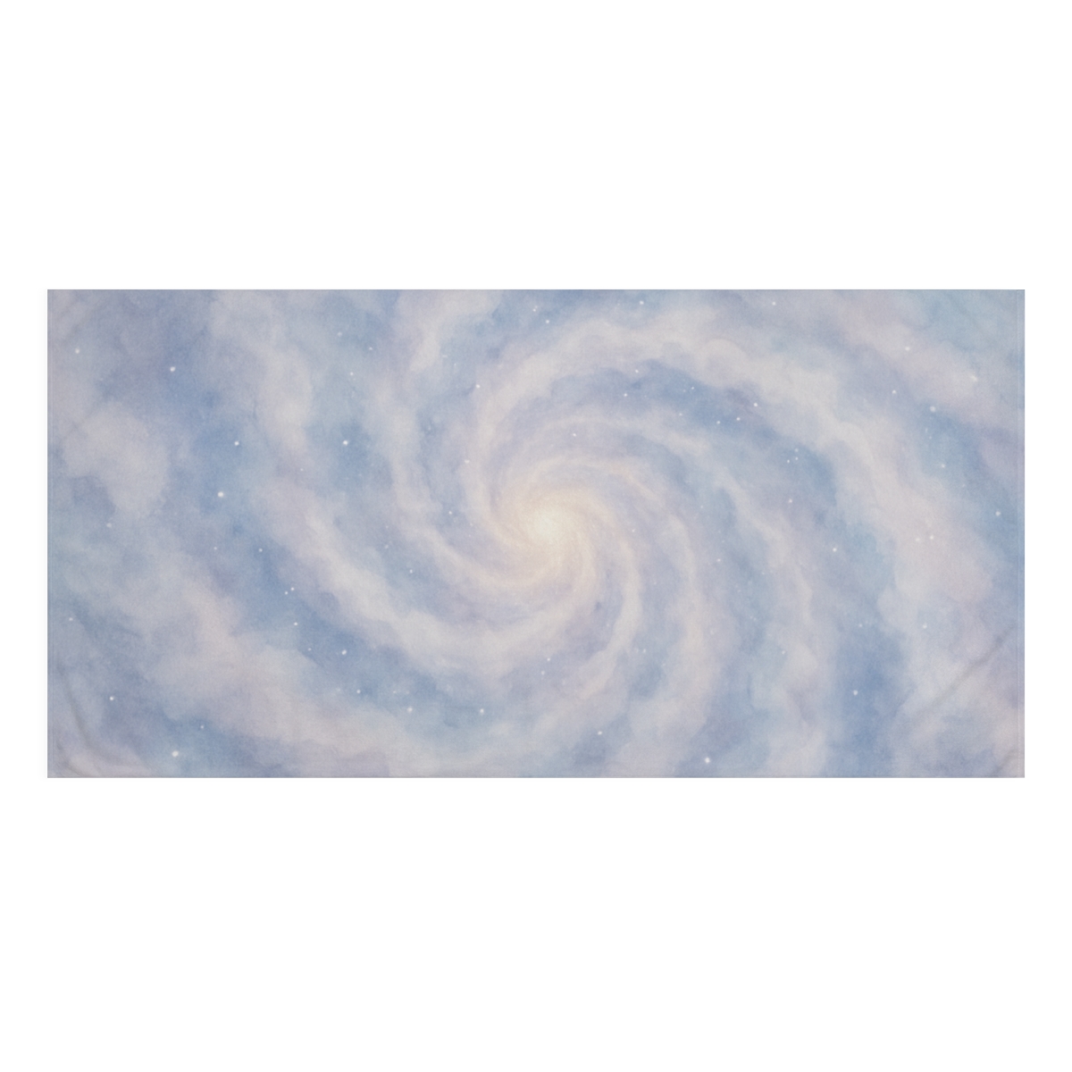 Nebula Spiral Haze Pattern decorative home towels