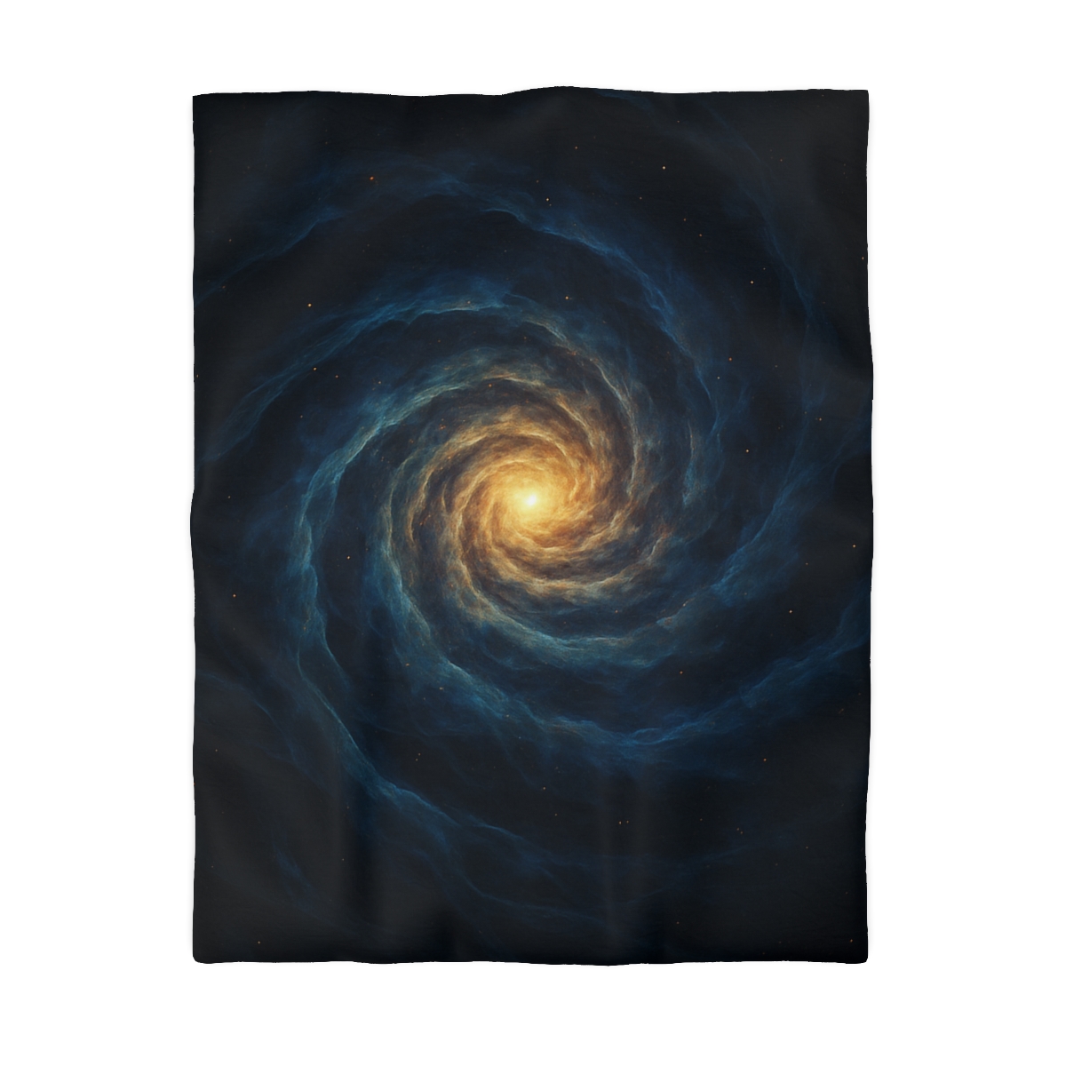 Nebula Spiral Lattice designer printed duvets