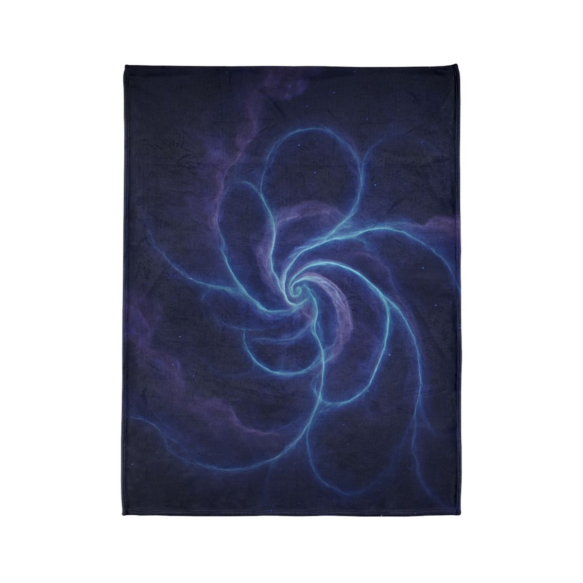 Nebula Spiral Lattice designer printed blankets
