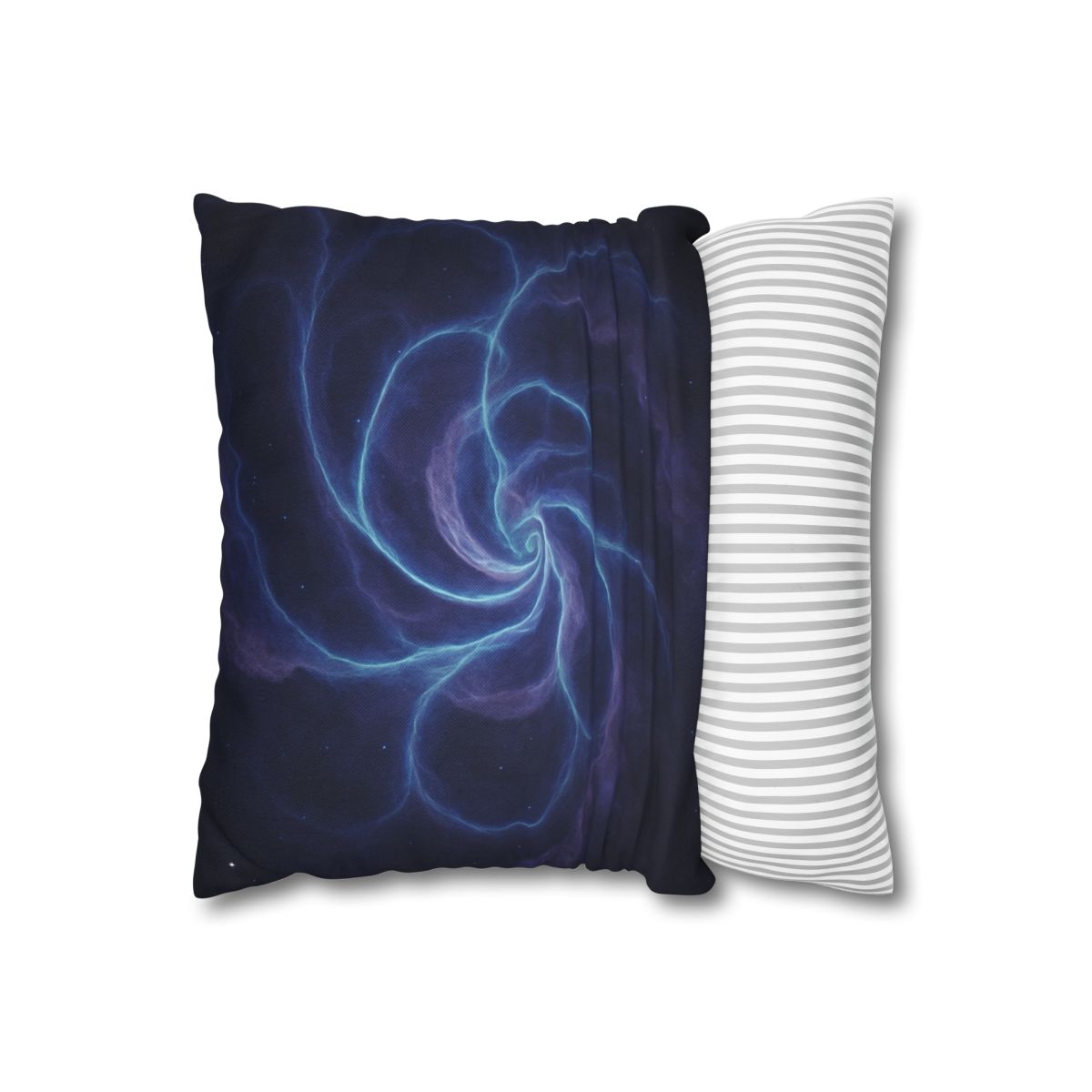 Nebula Spiral Lattice personalized pillow covers