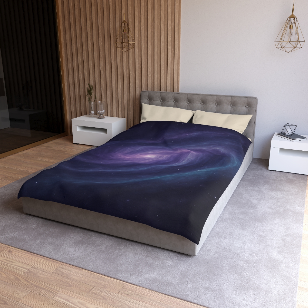Nebula Spiral Reverie stylish duvet covers