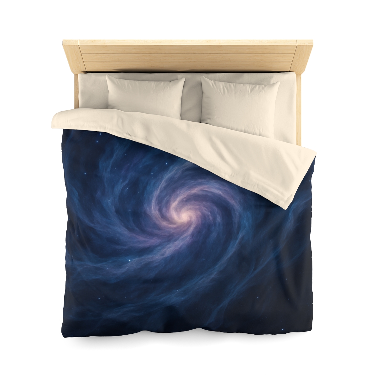 Nebula Spiral Tapestry custom duvets