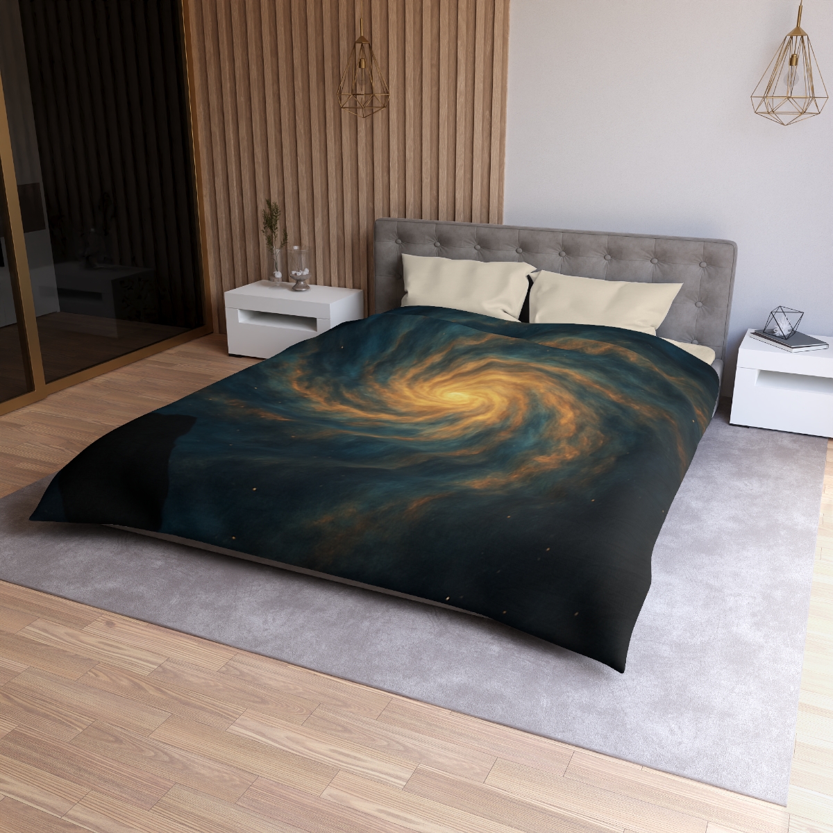 Nebula Spiral Tapestry unique patterned duvets