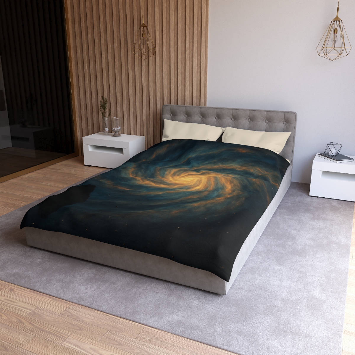 Nebula Spiral Tapestry unique patterned duvets