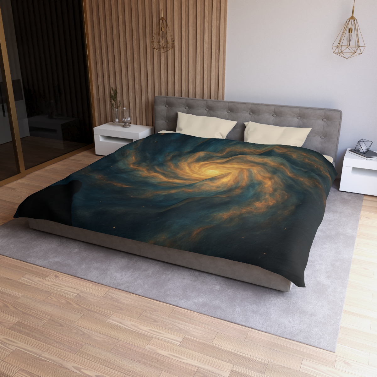 Nebula Spiral Tapestry unique patterned duvets
