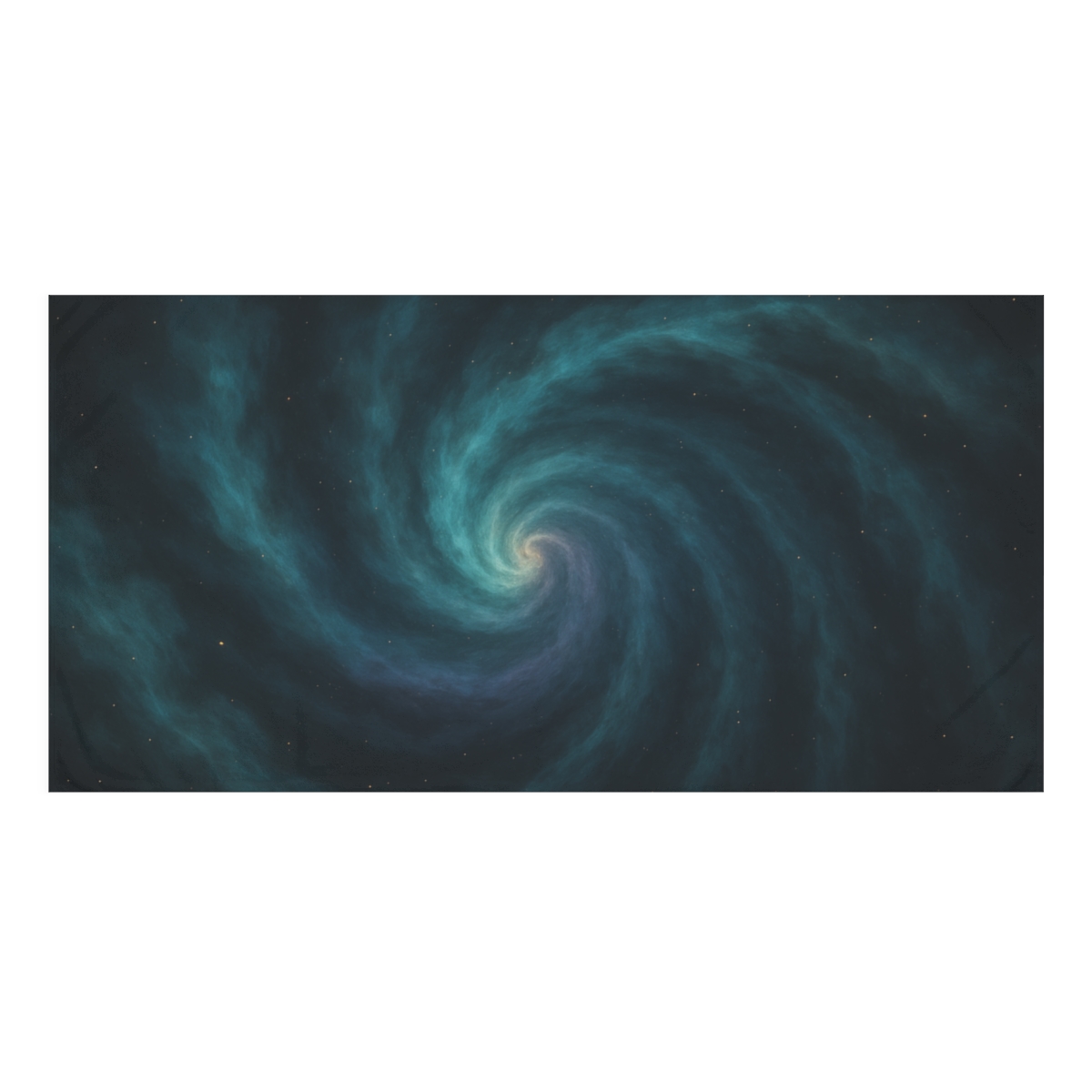 Nebula Spiral Tapestry soft cotton towels