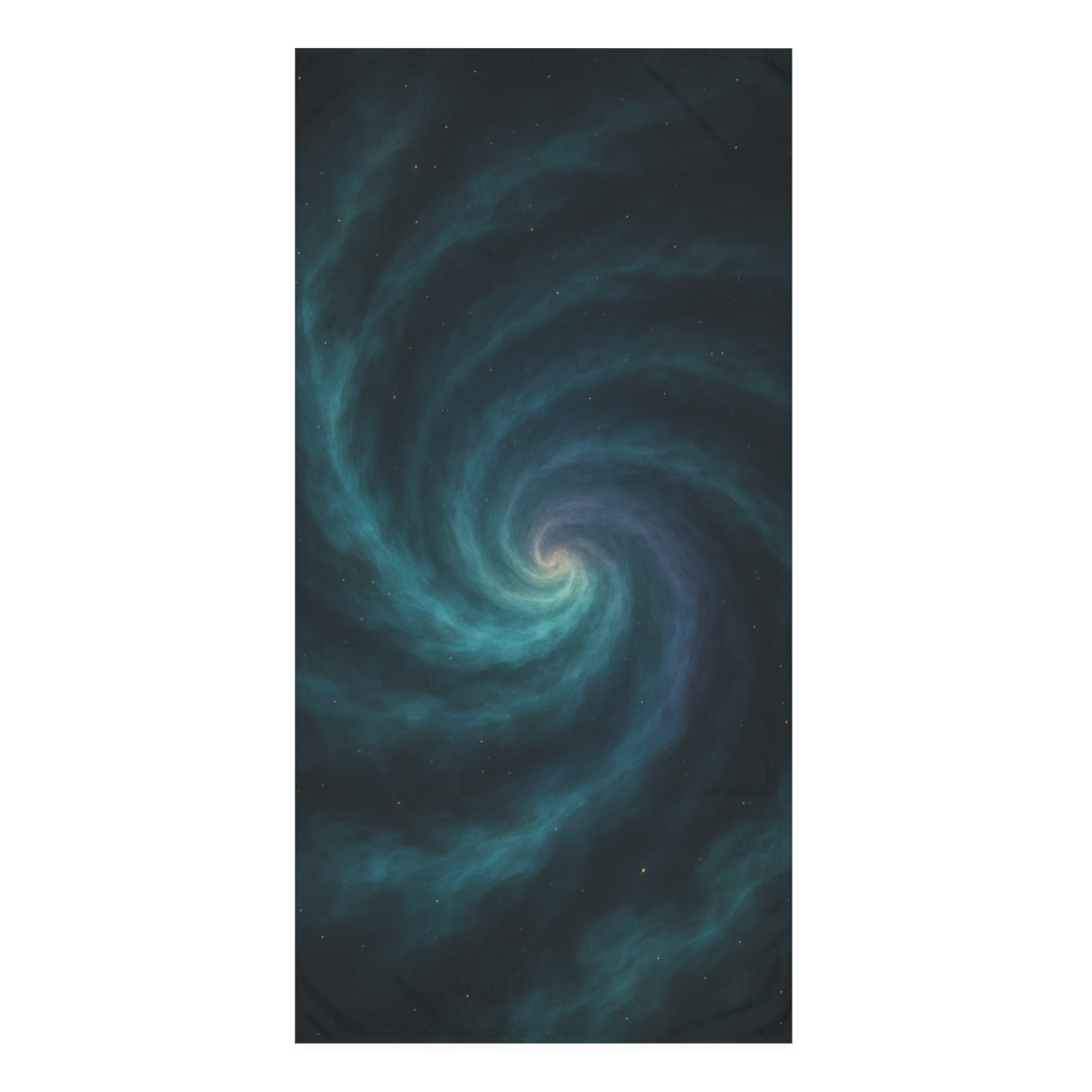 Nebula Spiral Tapestry soft cotton towels