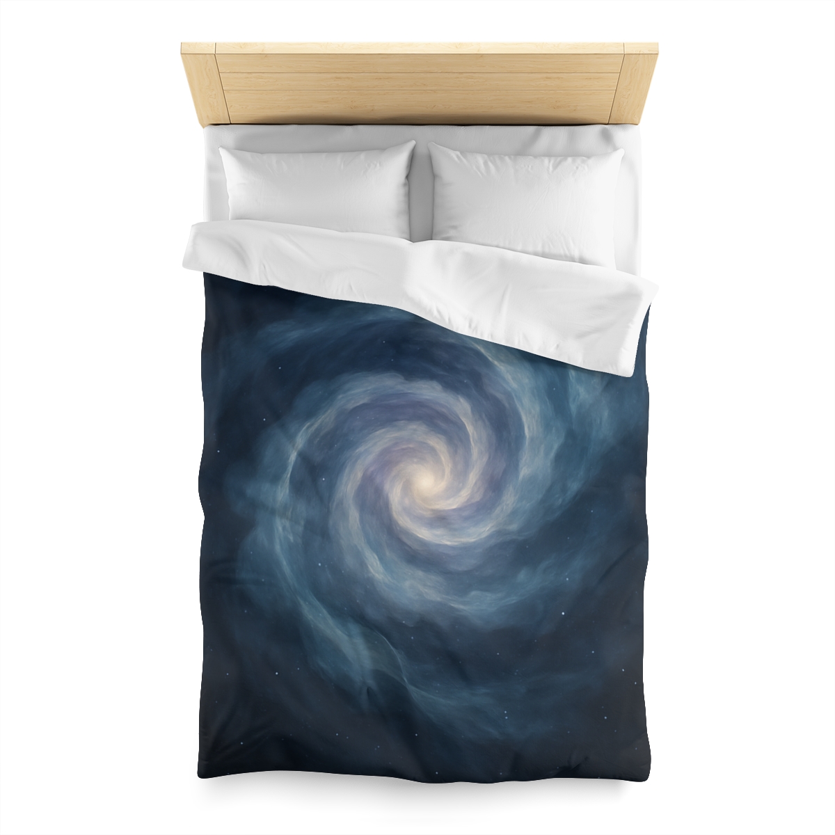 Nebula Spiral Veil personalized bedding duvets