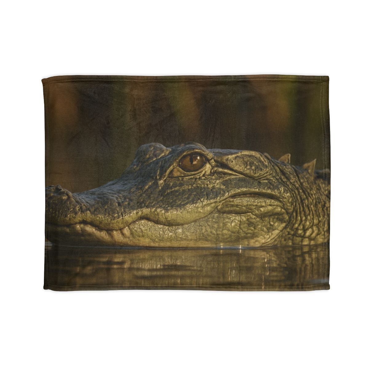 Nebula Stillness American Alligator warm winter blankets