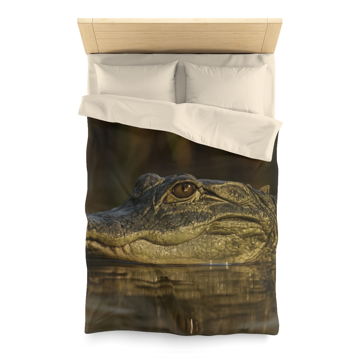 Nebula Stillness American Alligator duvets for gifts