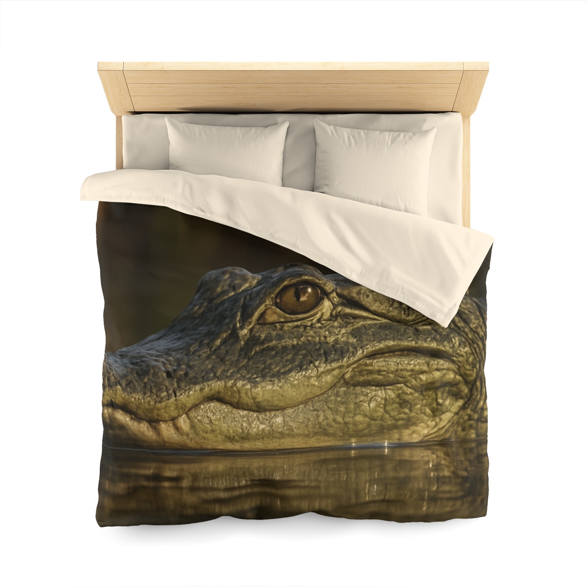 Nebula Stillness American Alligator duvets for gifts