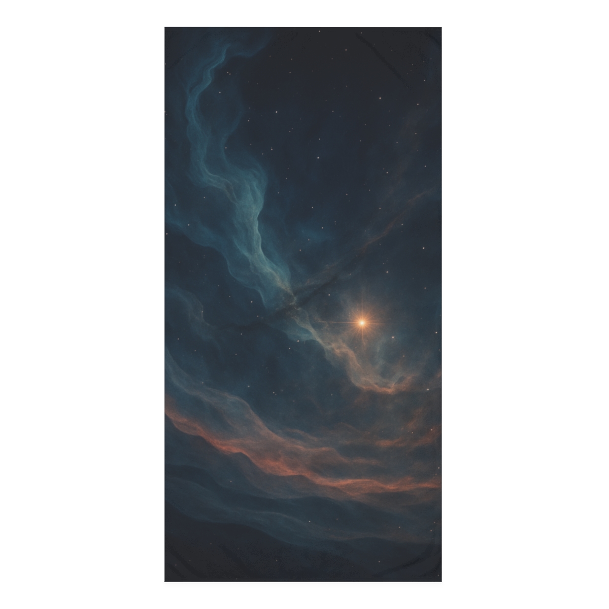 Nebula Veil Symphony stylish beach towels