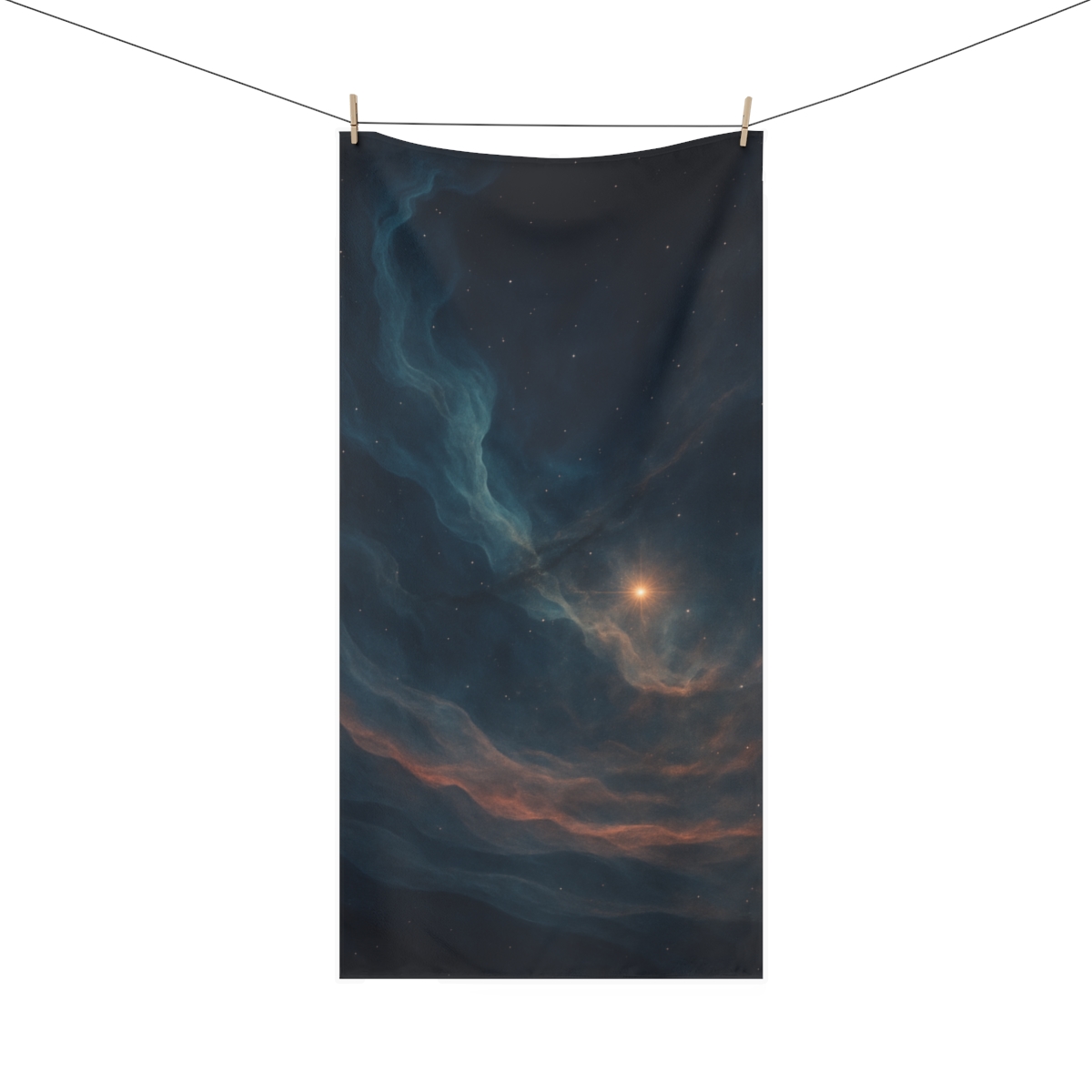 Nebula Veil Symphony stylish beach towels