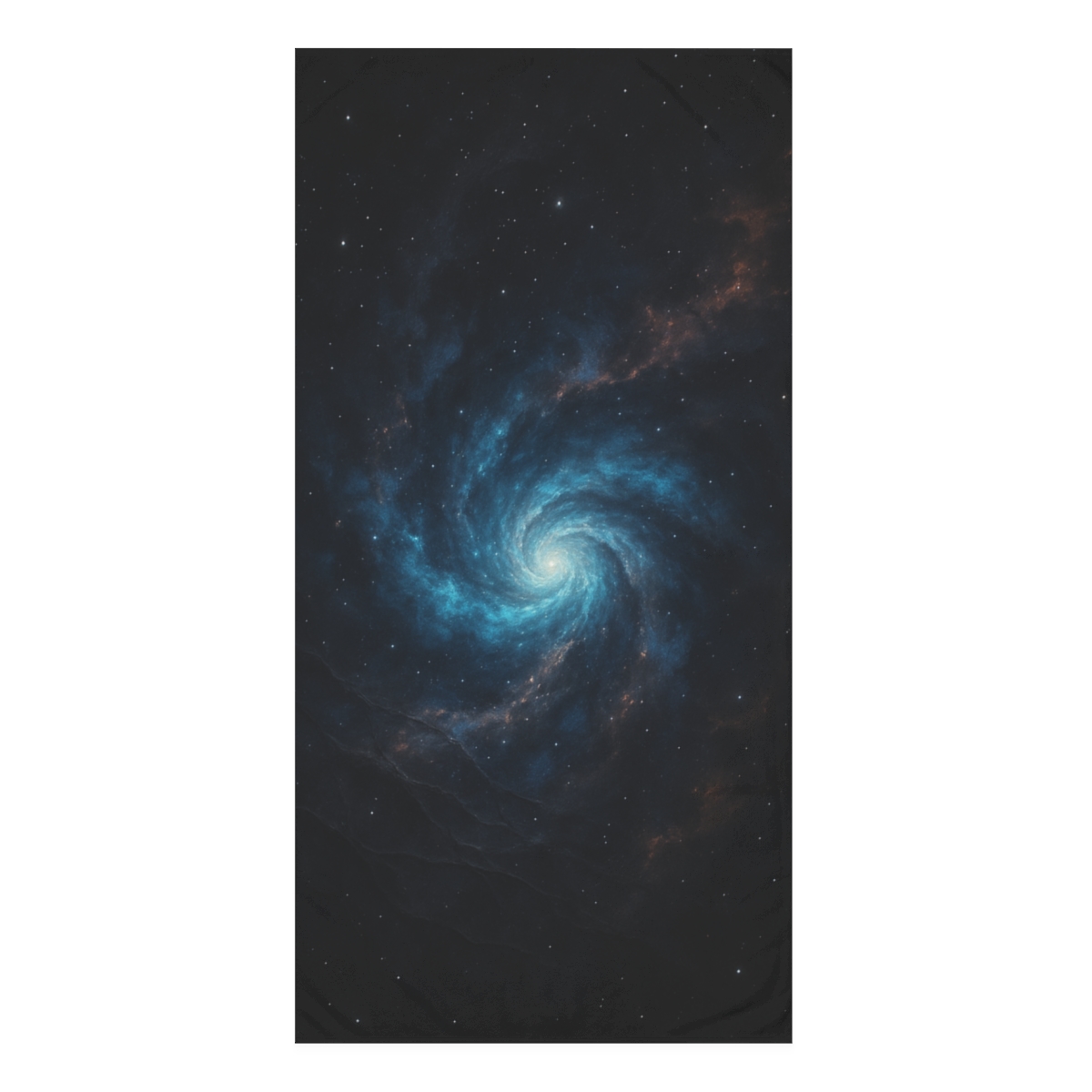 Nebular Lattice Bloom designer printed towels