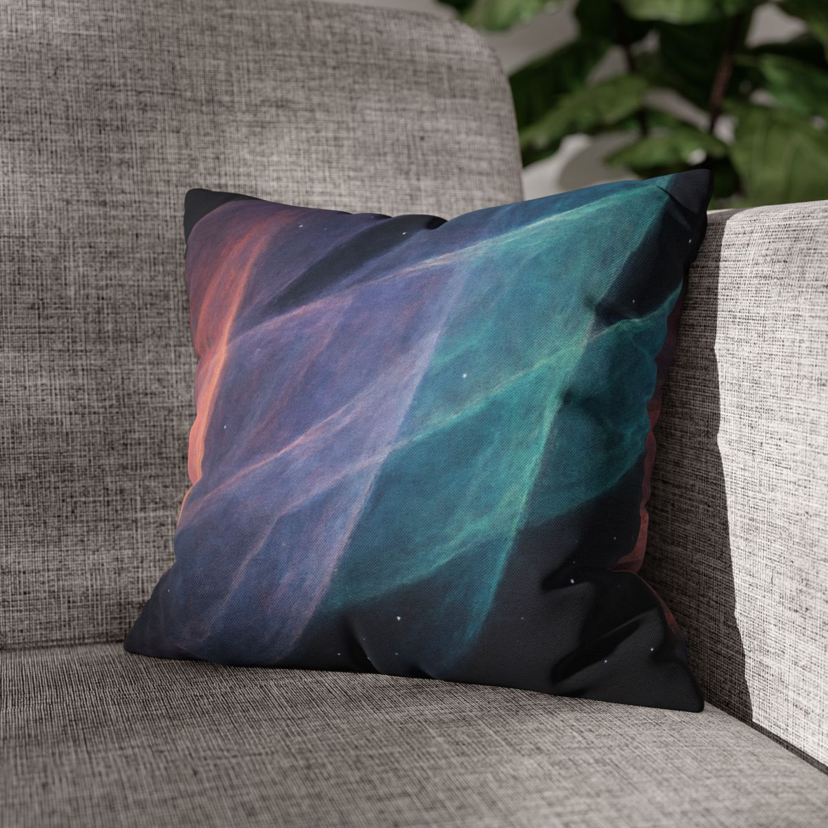 Nebular Prism Veil designer print pillow cases