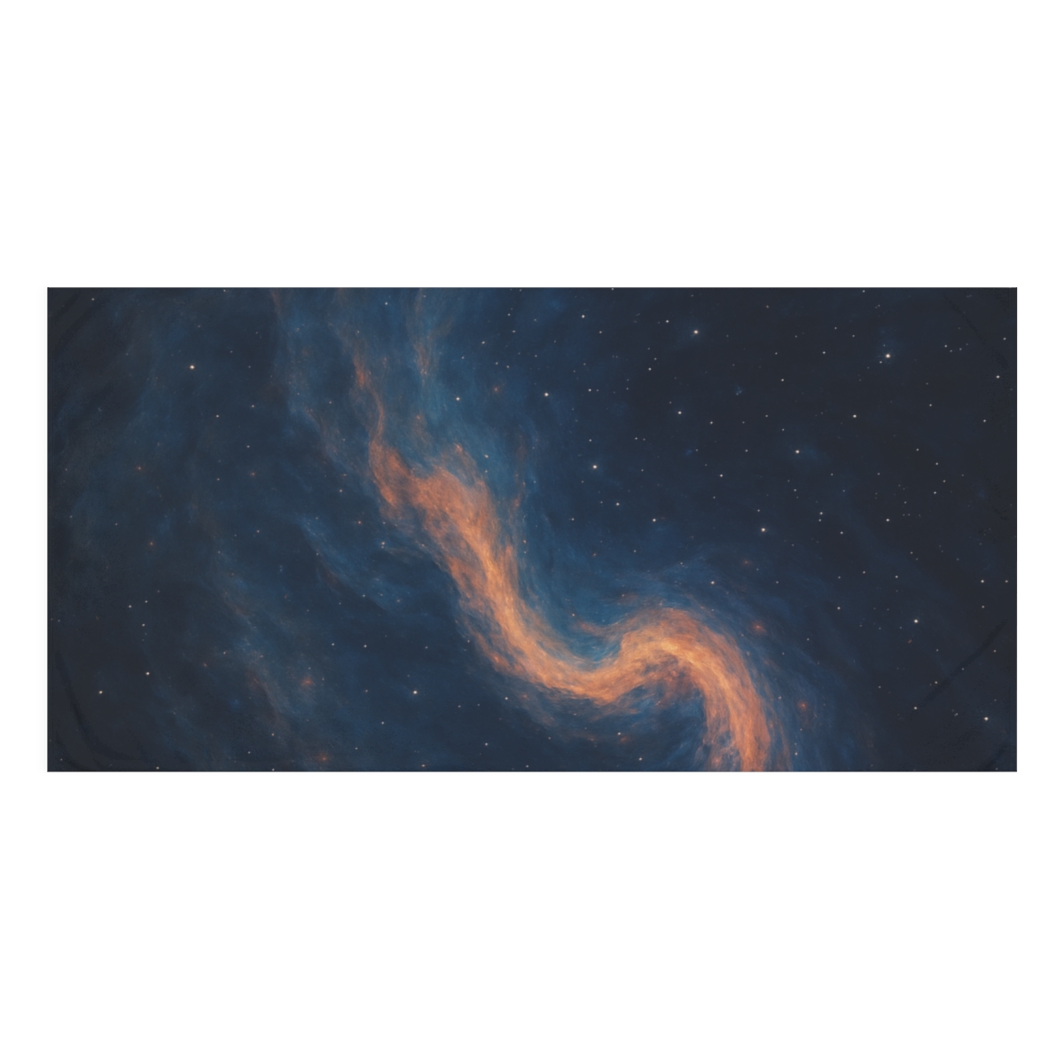 Nebular Ribbon Odyssey soft cotton towels