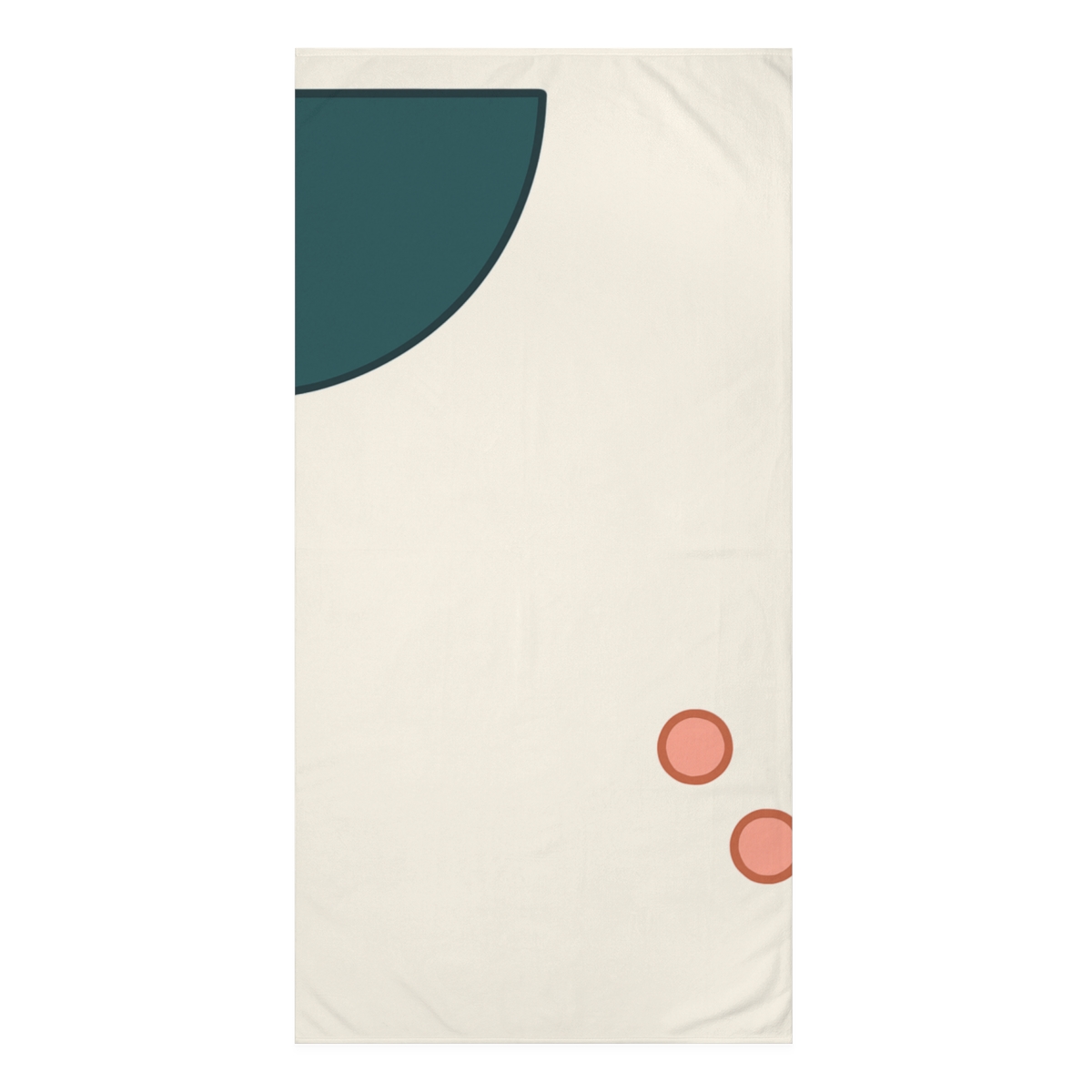 Negative Corner Arc trendy hand towels