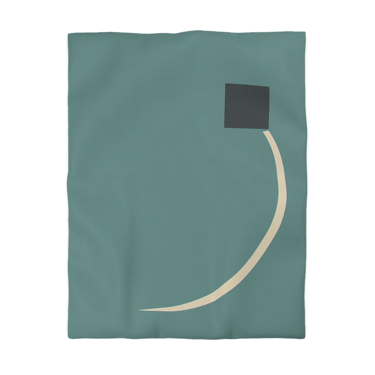 Negative Space Corner Arc duvets for gifts