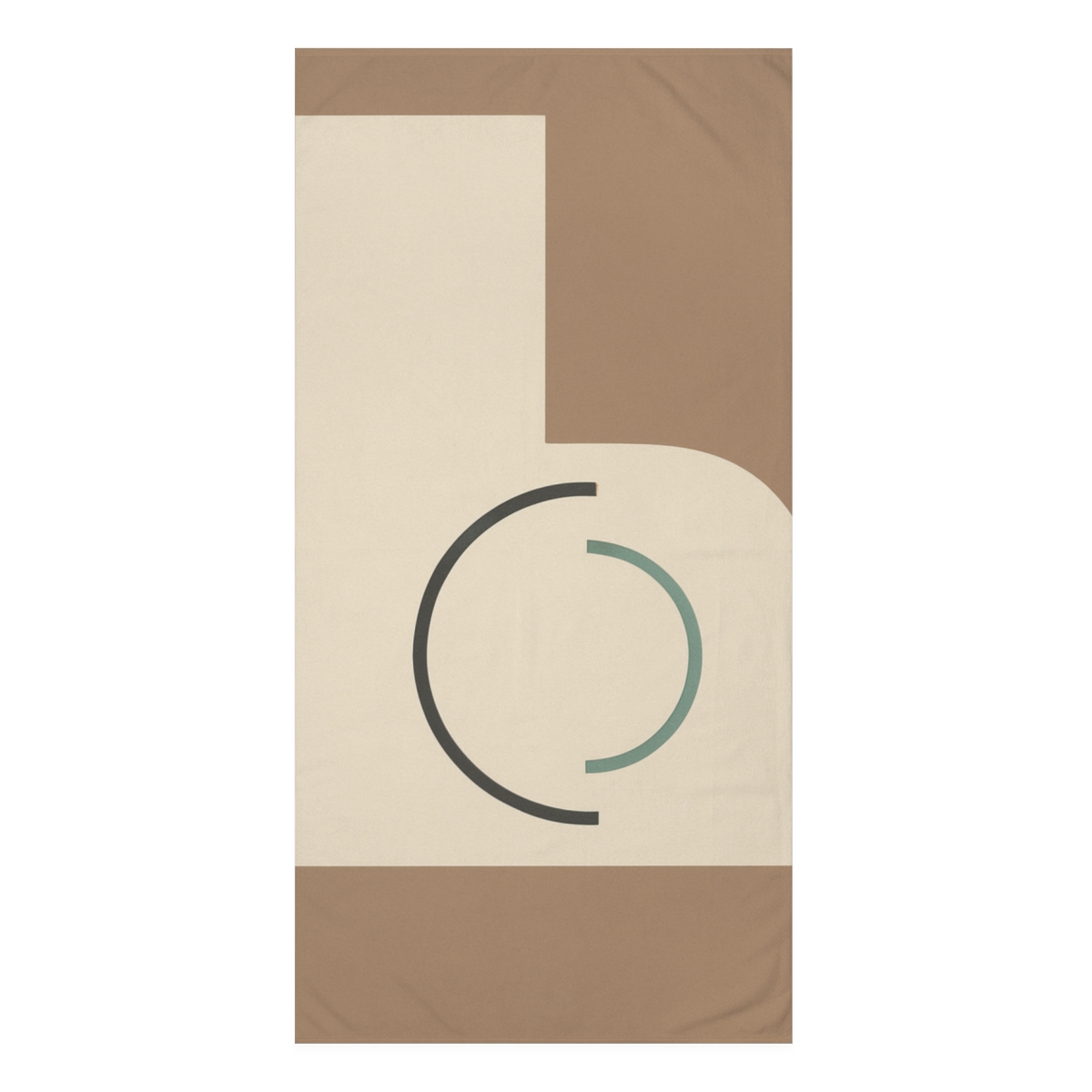 Negative Space L With Arc Duo unique gift towels