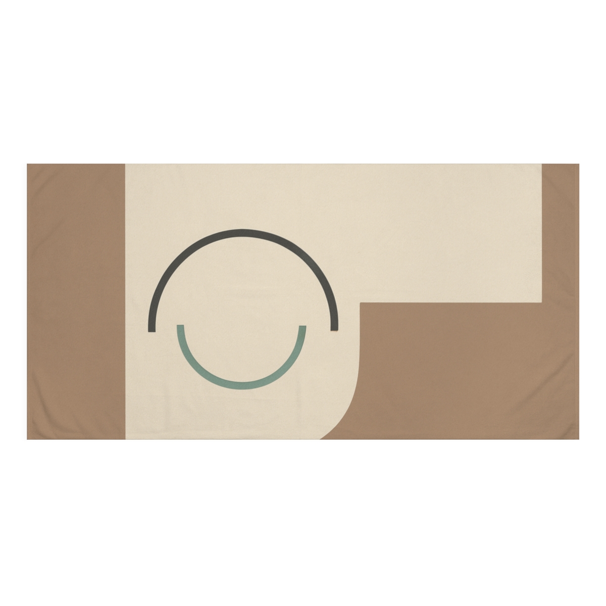 Negative Space L With Arc Duo unique gift towels