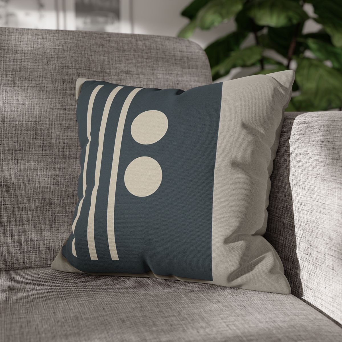 Negative Space Lattice designer print pillow cases