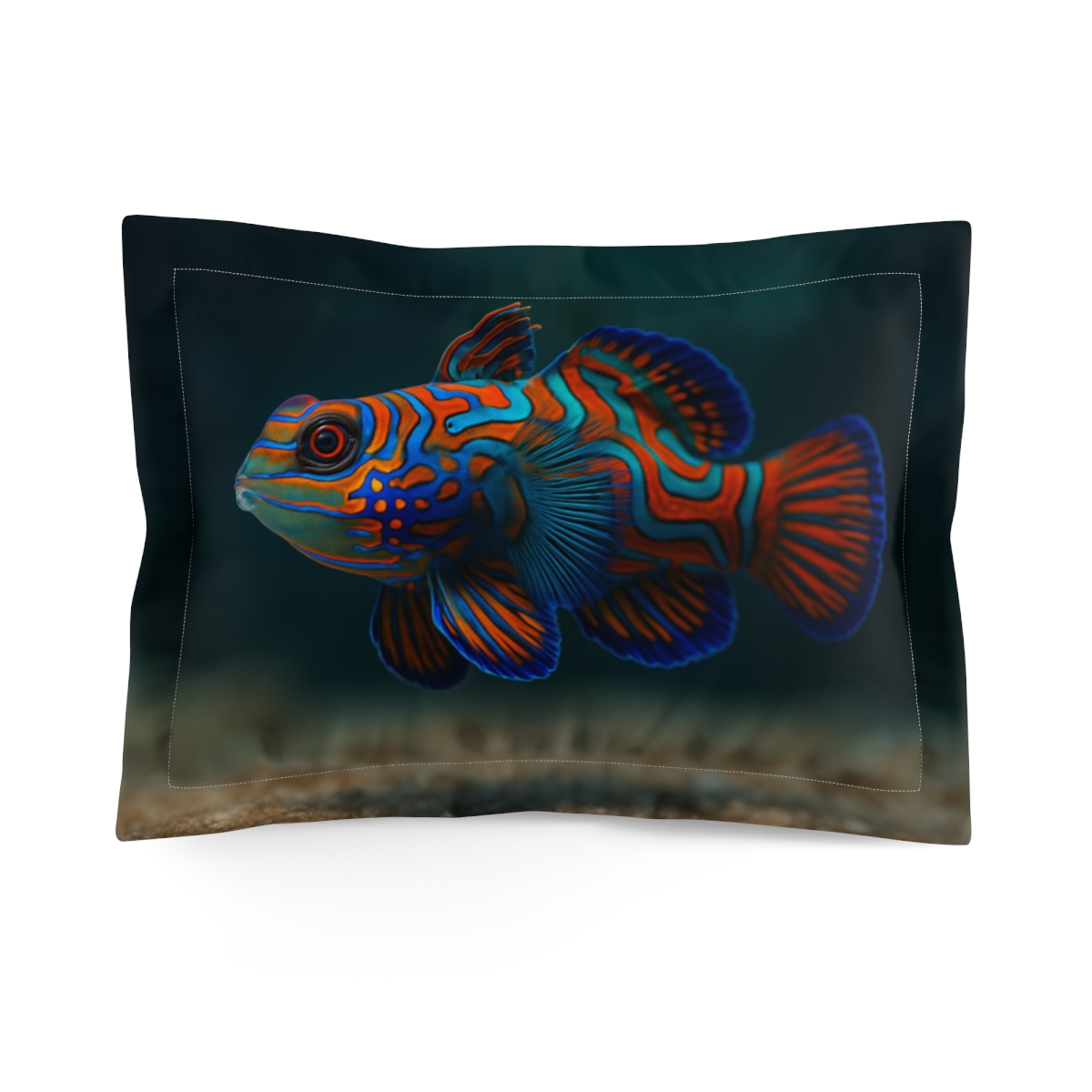 Neon Current Mandarin Fish gift pillows for home